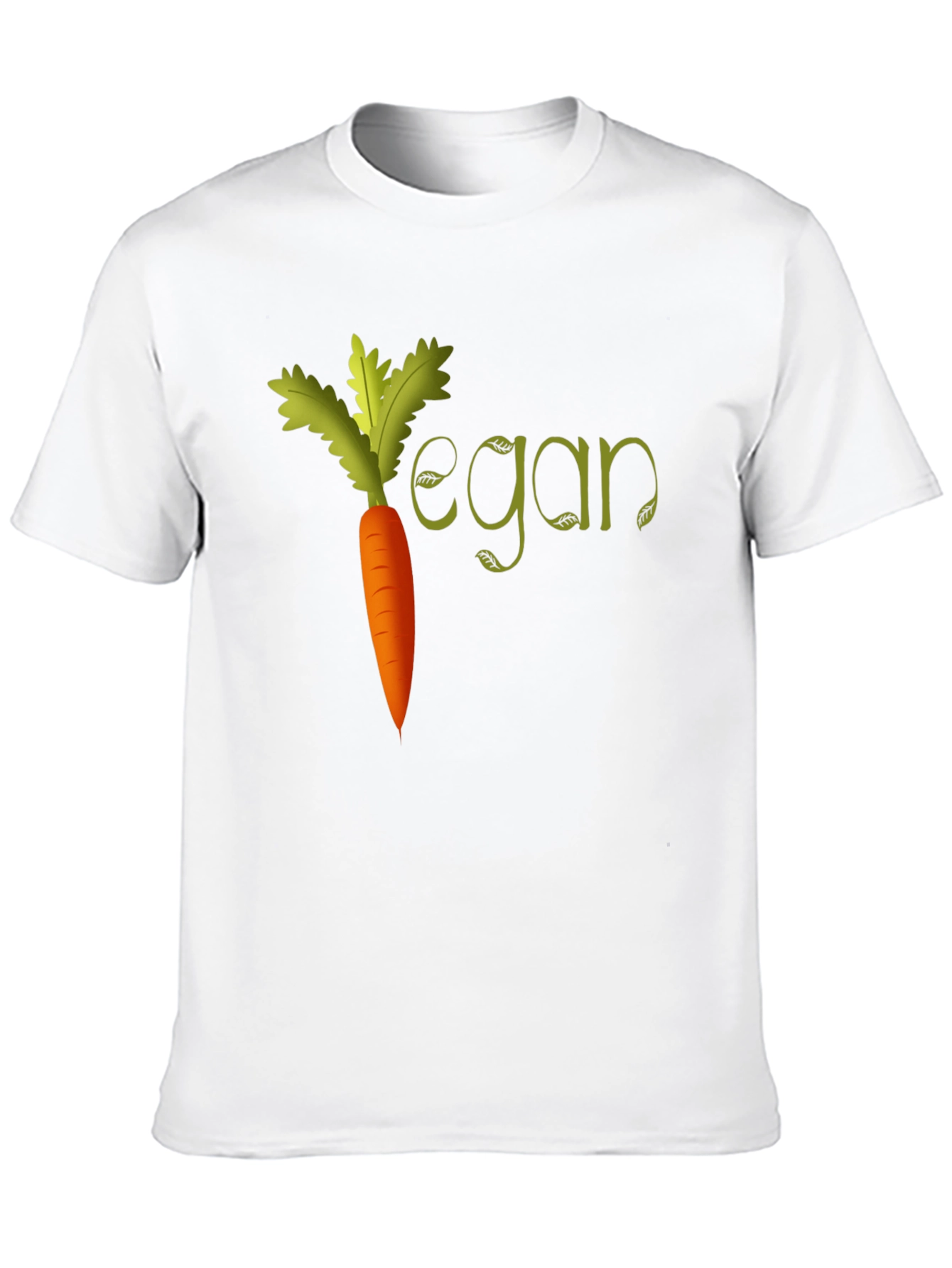 Black Vegan Carrot T-Shirt view 10
