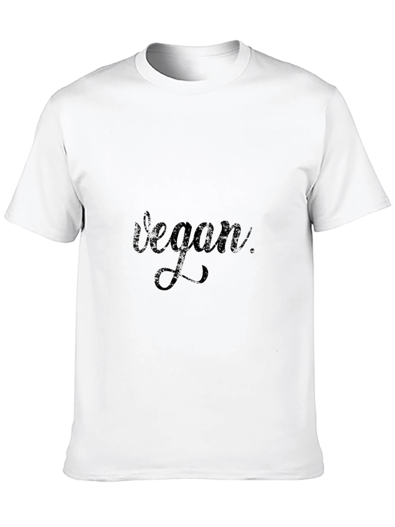 Black Vegan Lifestyle T-Shirt - Black view 10