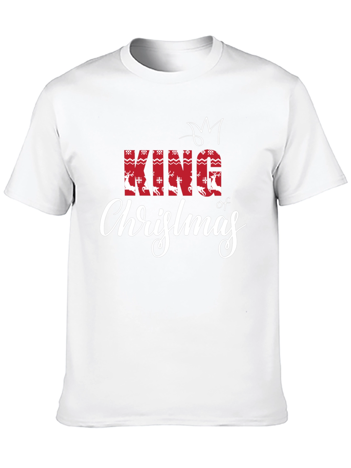 King of Christmas Graphic Tee - Holiday Celebration - 10