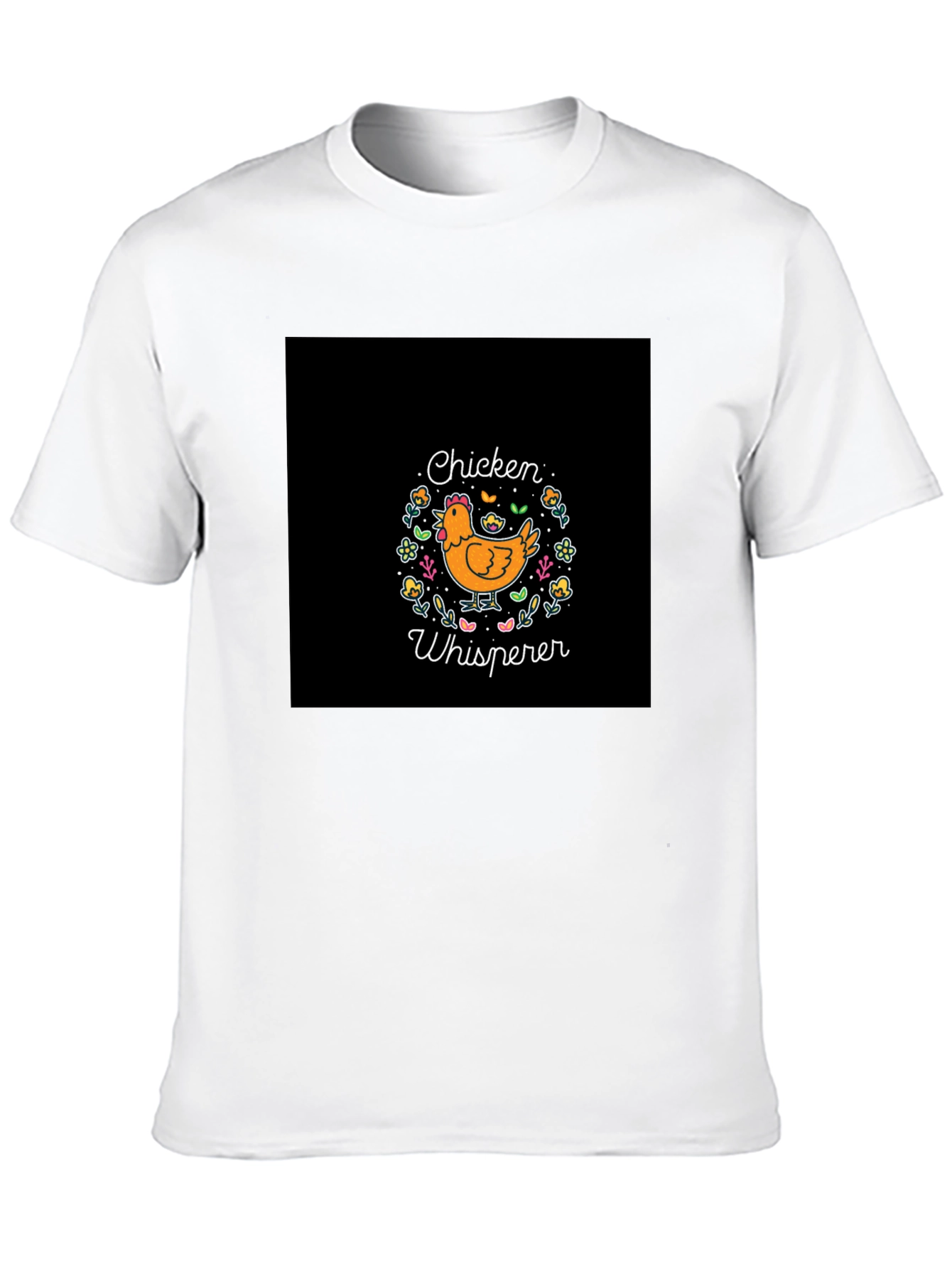 Black Chicken Whisperer Graphic T-Shirt - Soft & Stylish view 10