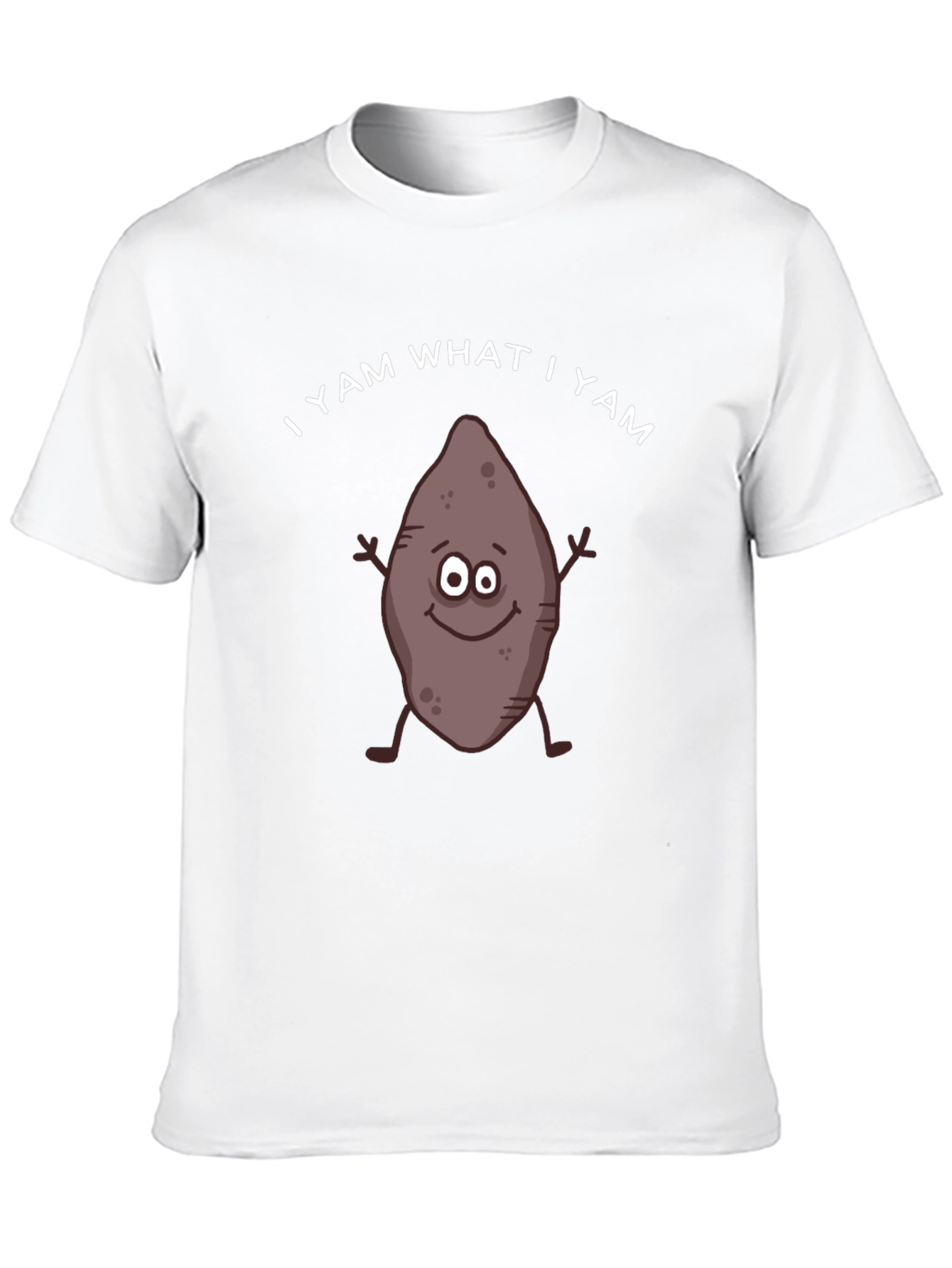 Black I Yam What I Yam Funny T-Shirt view 10