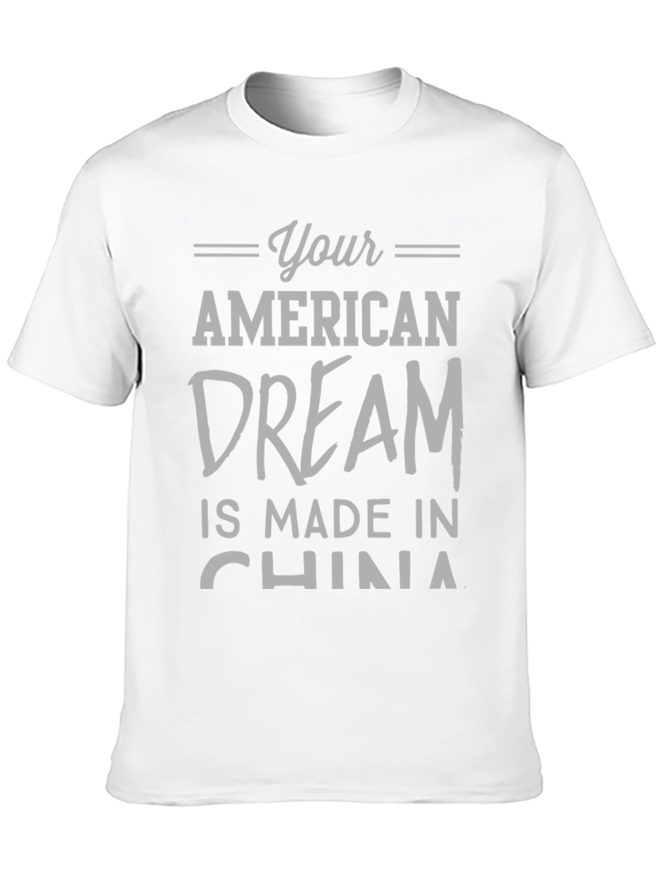 Black Your American Dream Made In China T-Shirt view 10