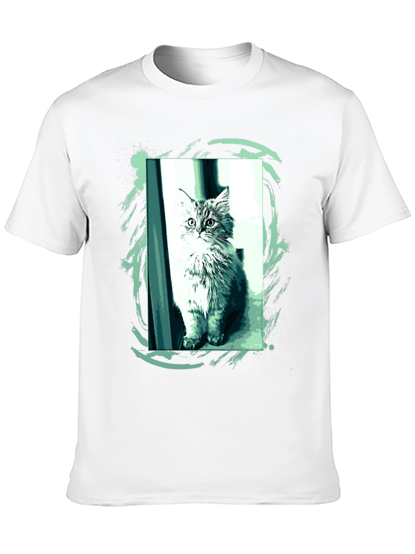 Black Cat Graphic T-Shirt - Unique Style view 10