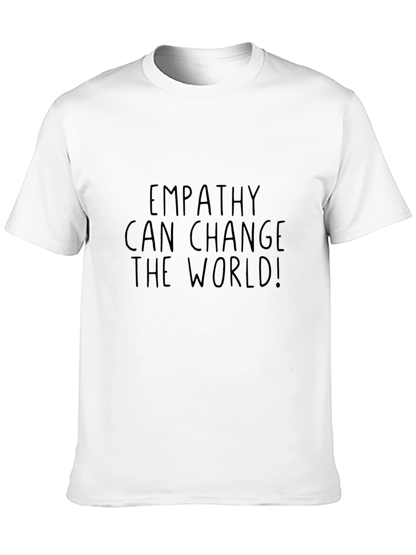 Black Empathy Can Change the World Black T-Shirt view 10