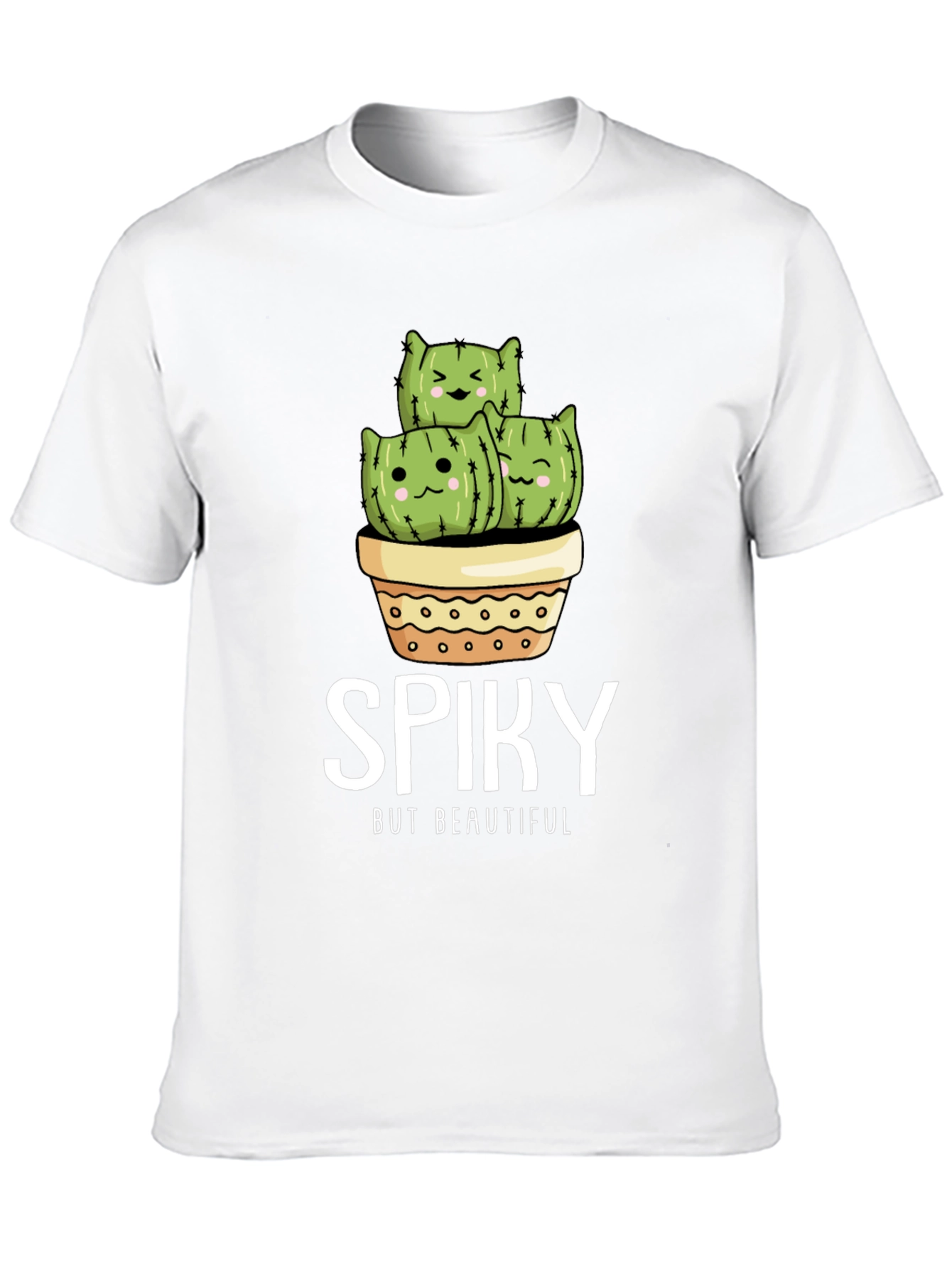 Black Spiky But Beautiful Cactus T-Shirt view 10