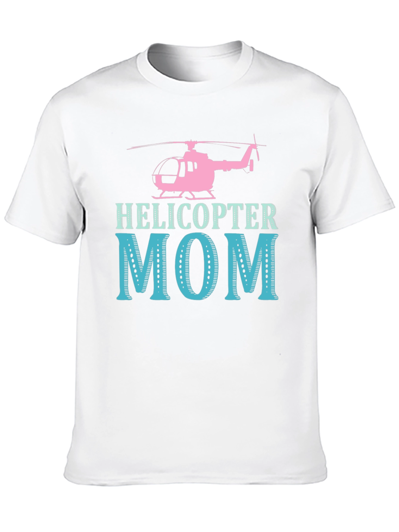 Black Helicopter Mom Graphic Tee - Unique Design view 10