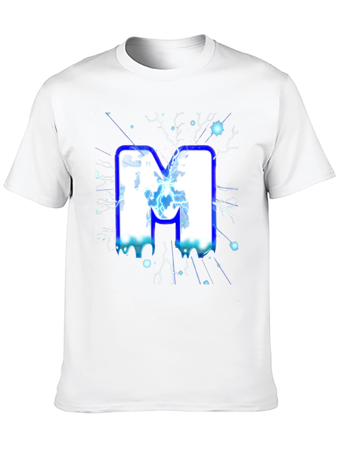 Black Electric M Black T-Shirt view 10