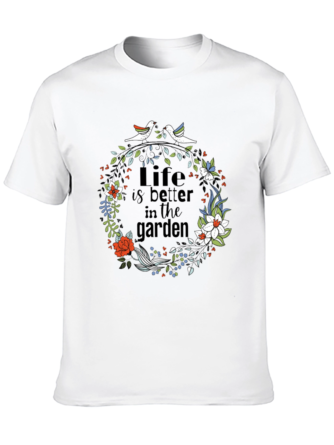 Black Life is Better in the Garden T-Shirt view 10