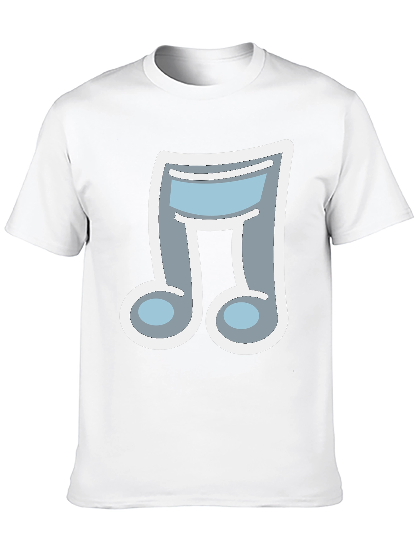 Black Music Note T-Shirt - Stylish & Unique view 10
