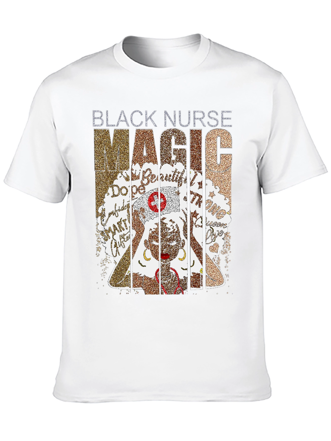 Black Black Nurse Magic T-Shirt view 10