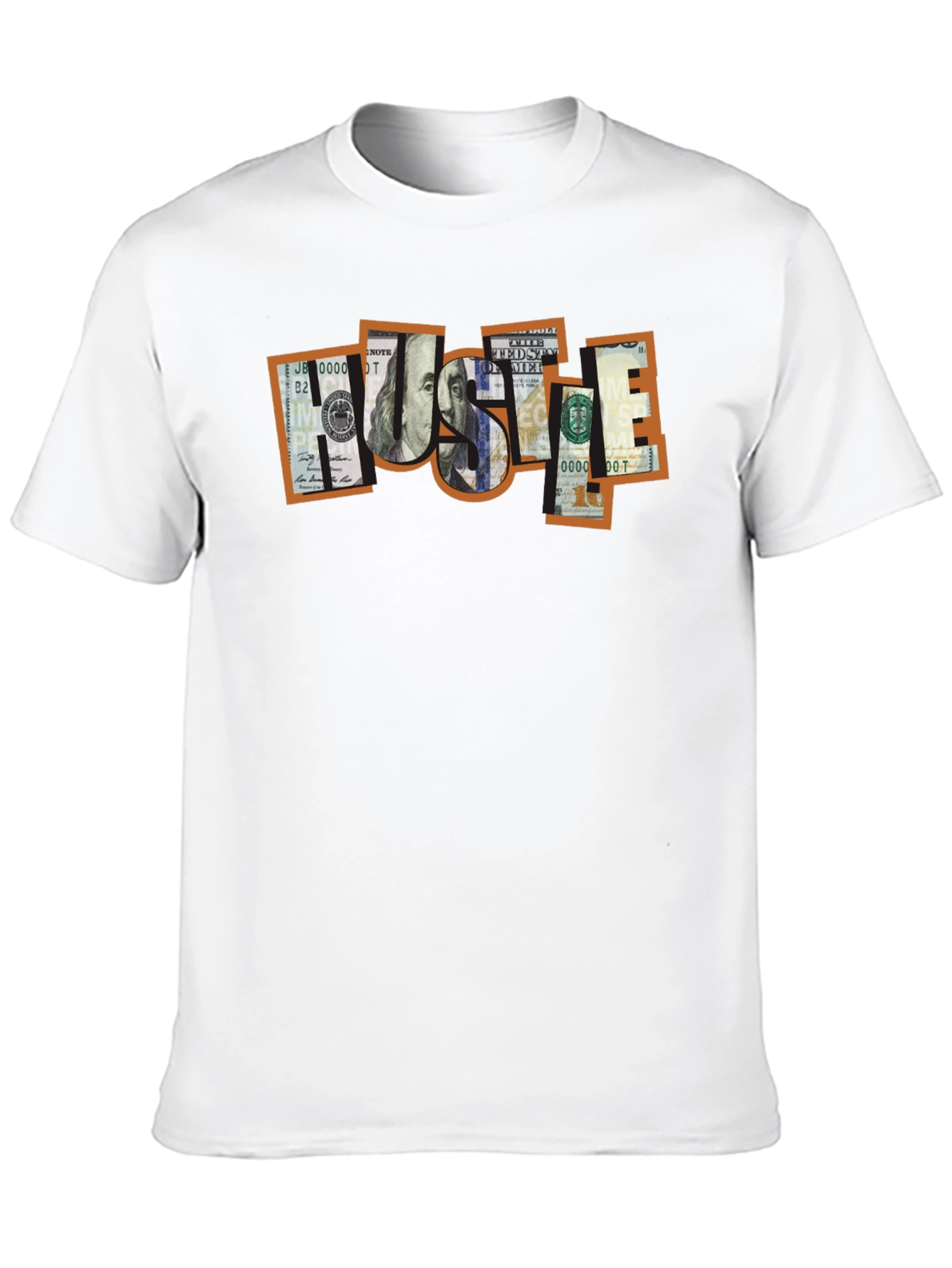 Black Money Hustle Graphic Tee - Black view 10