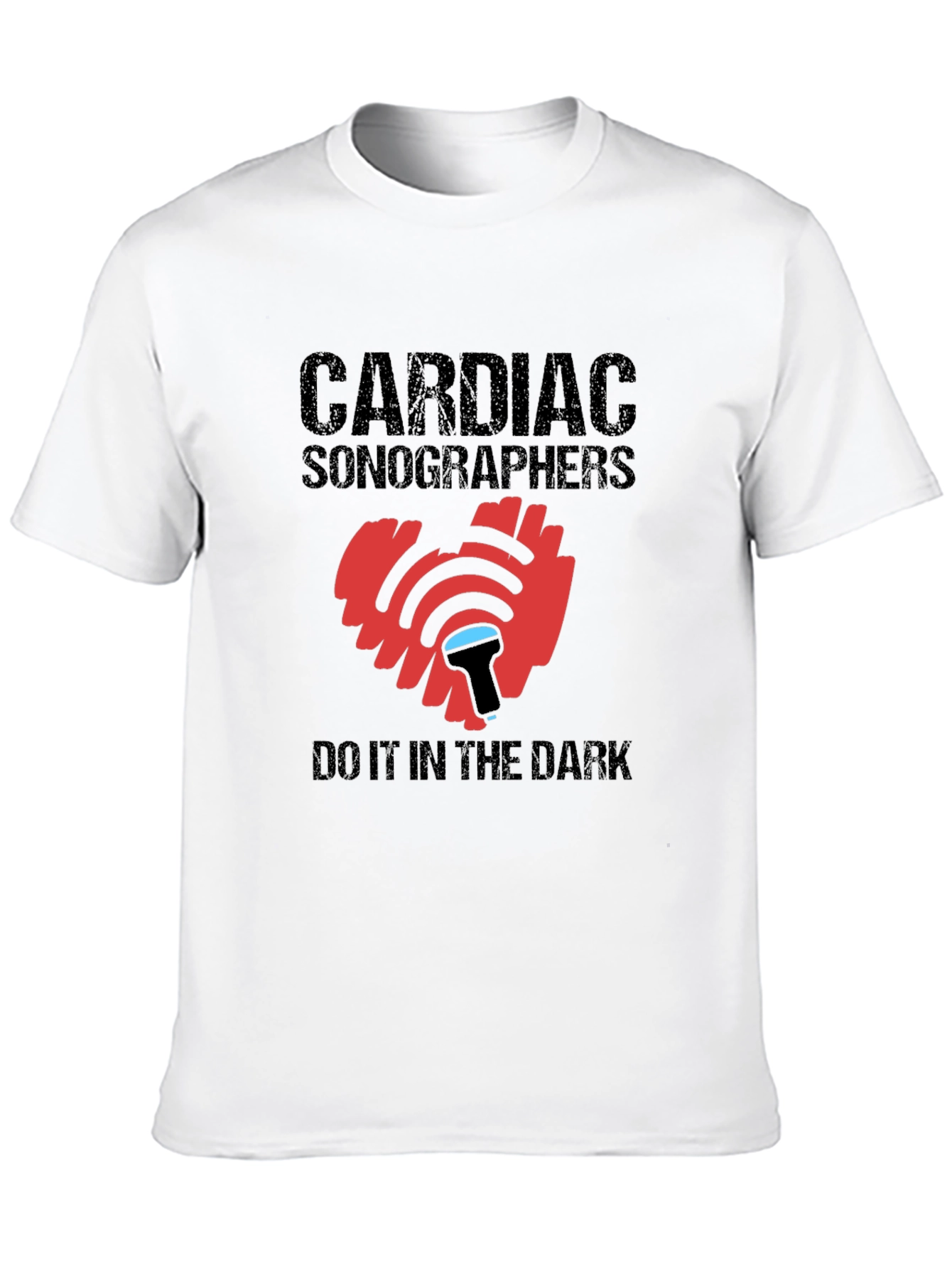 Cardiac Sonographer T-Shirt Heart Ultrasound Tee - 10