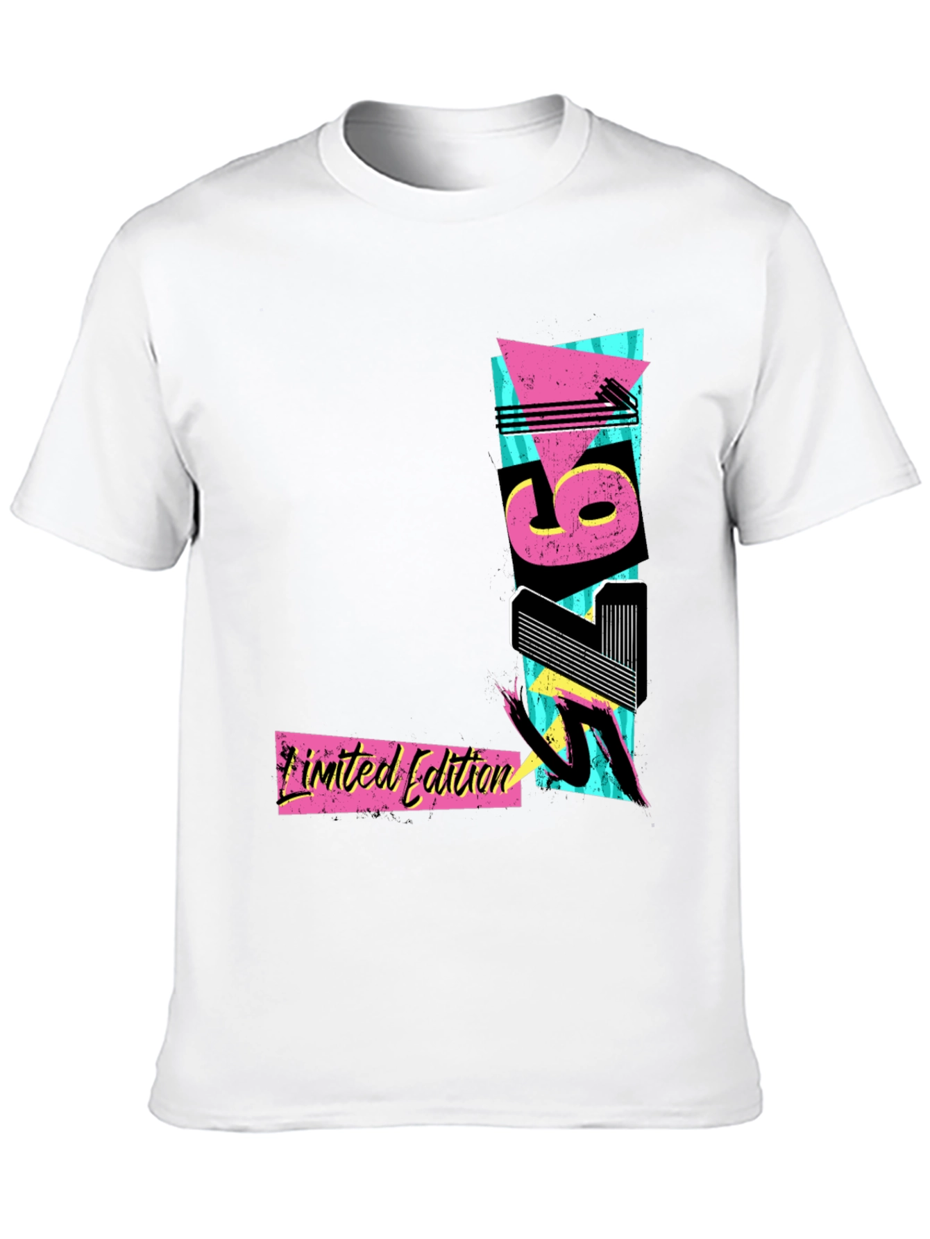 Black Limited Edition 1975 Retro T-Shirt view 10