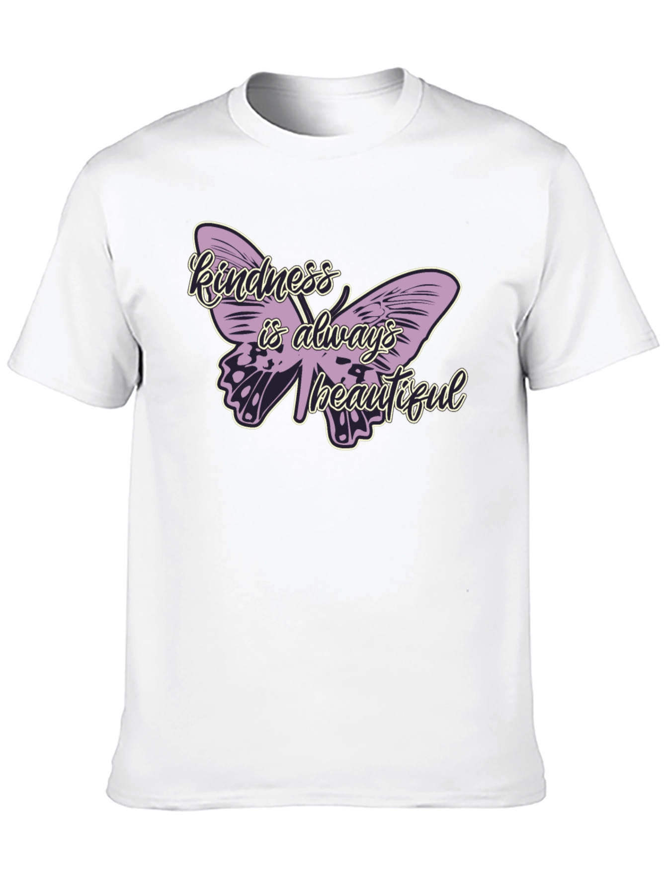 Black Kindness is Always Beautiful Butterfly T-Shirt view 10