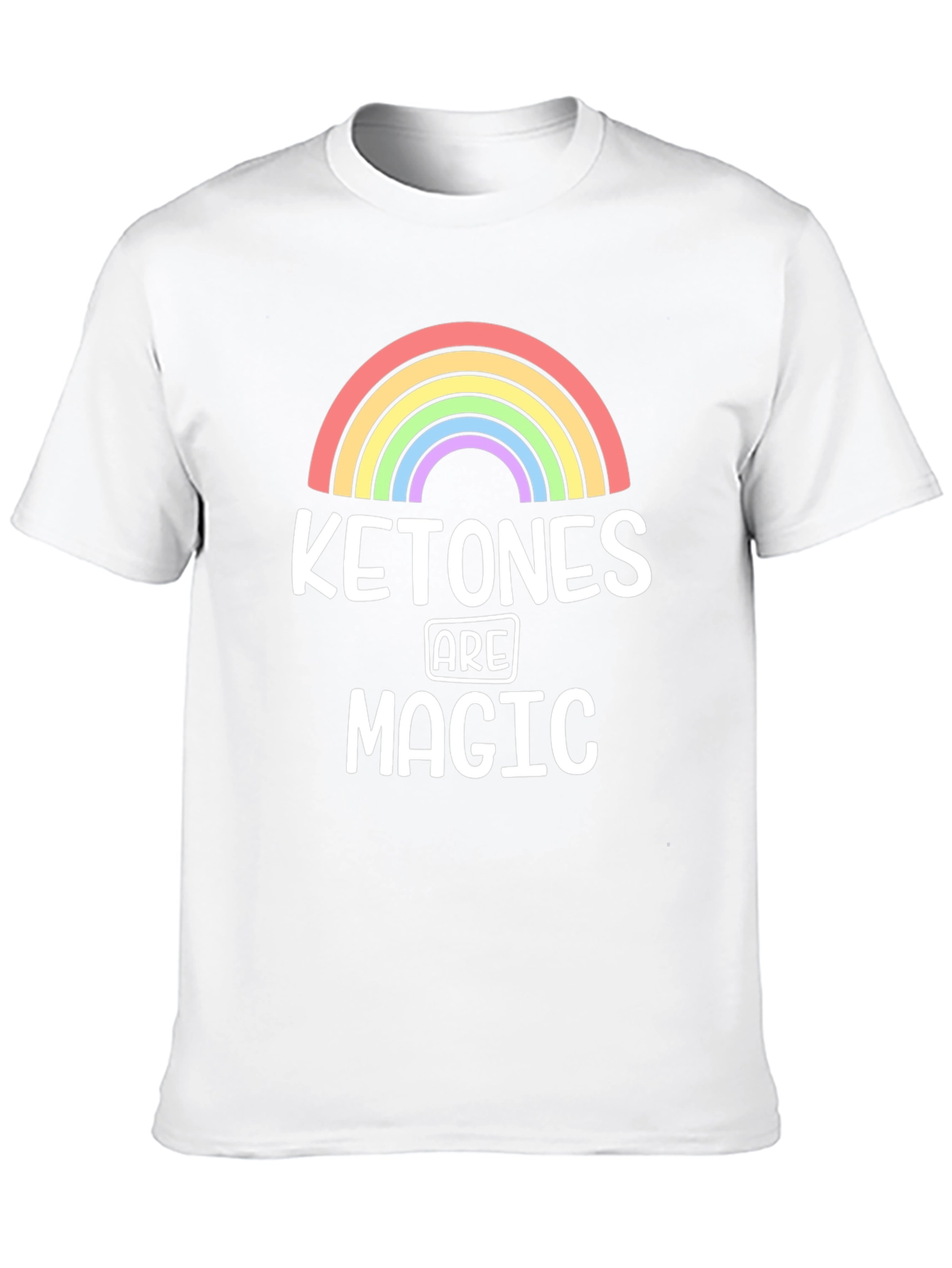 Black Ketones Are Magic T-Shirt - Black view 10