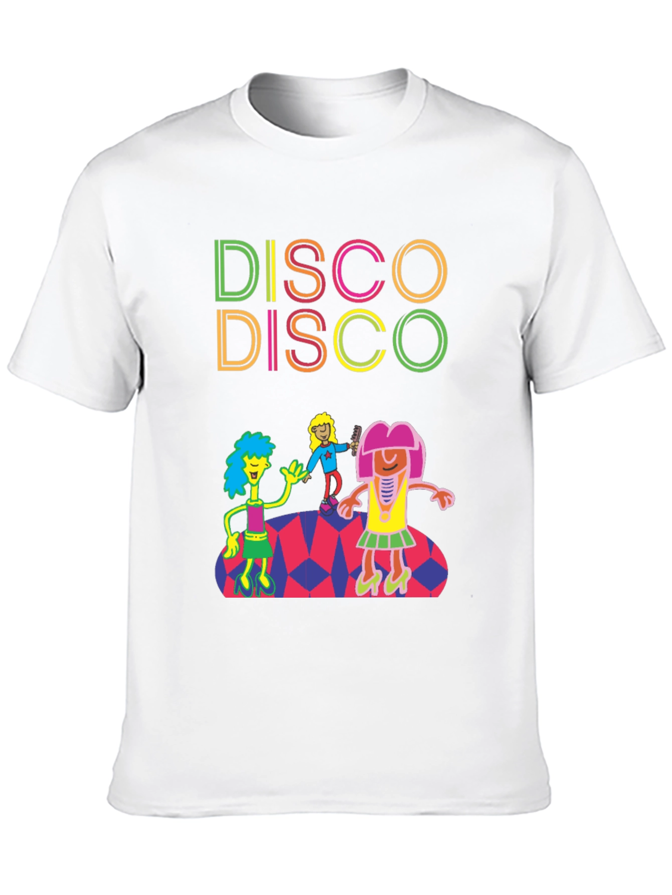 Black Retro Disco T-Shirt - Dance Party Tee view 10