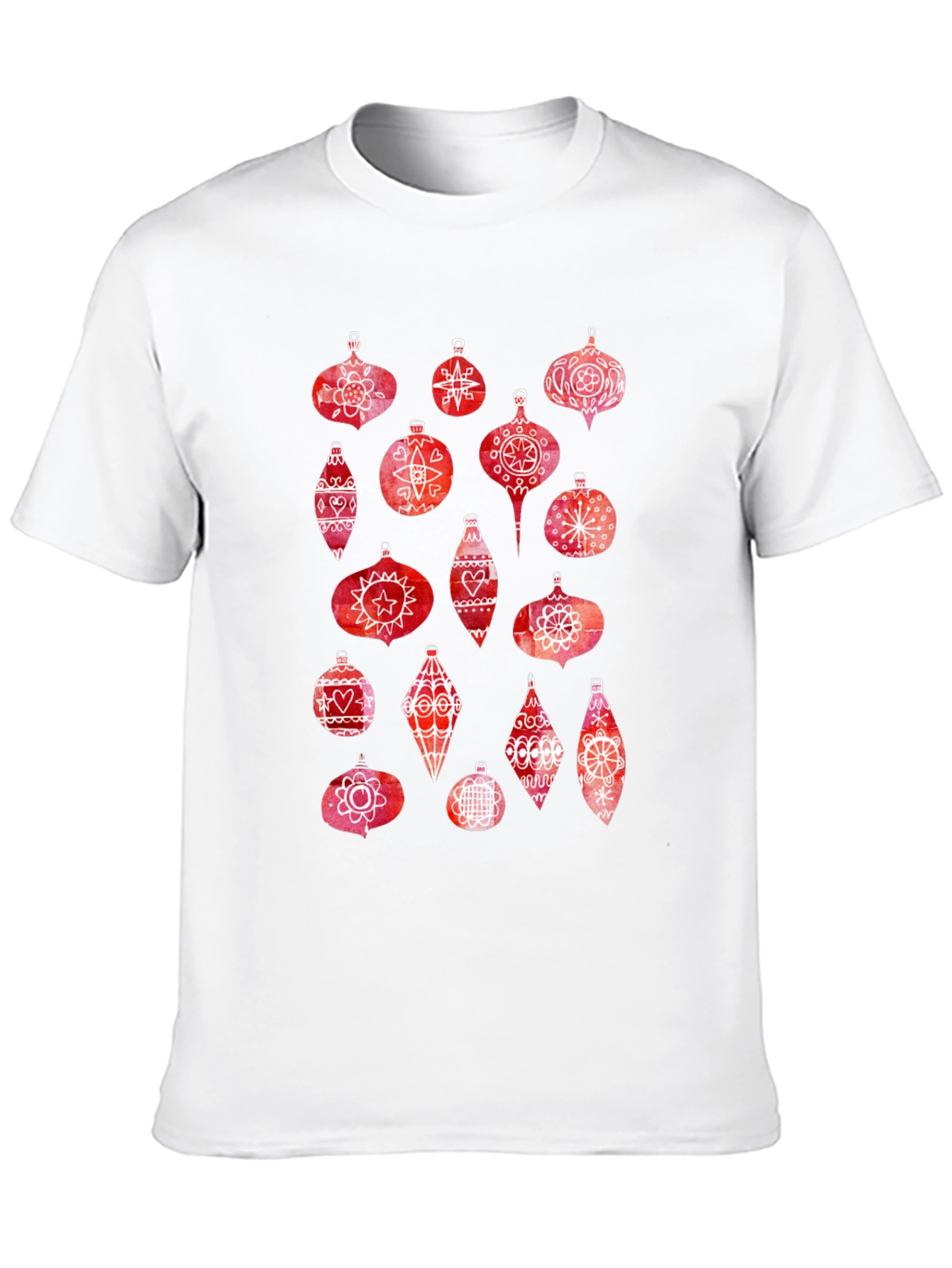 Black Holiday Ornament T-Shirt view 10