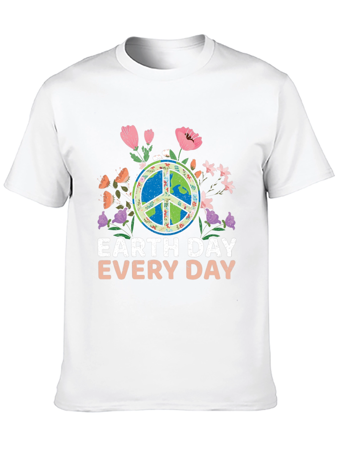 Black Earth Day Every Day Graphic Tee view 10