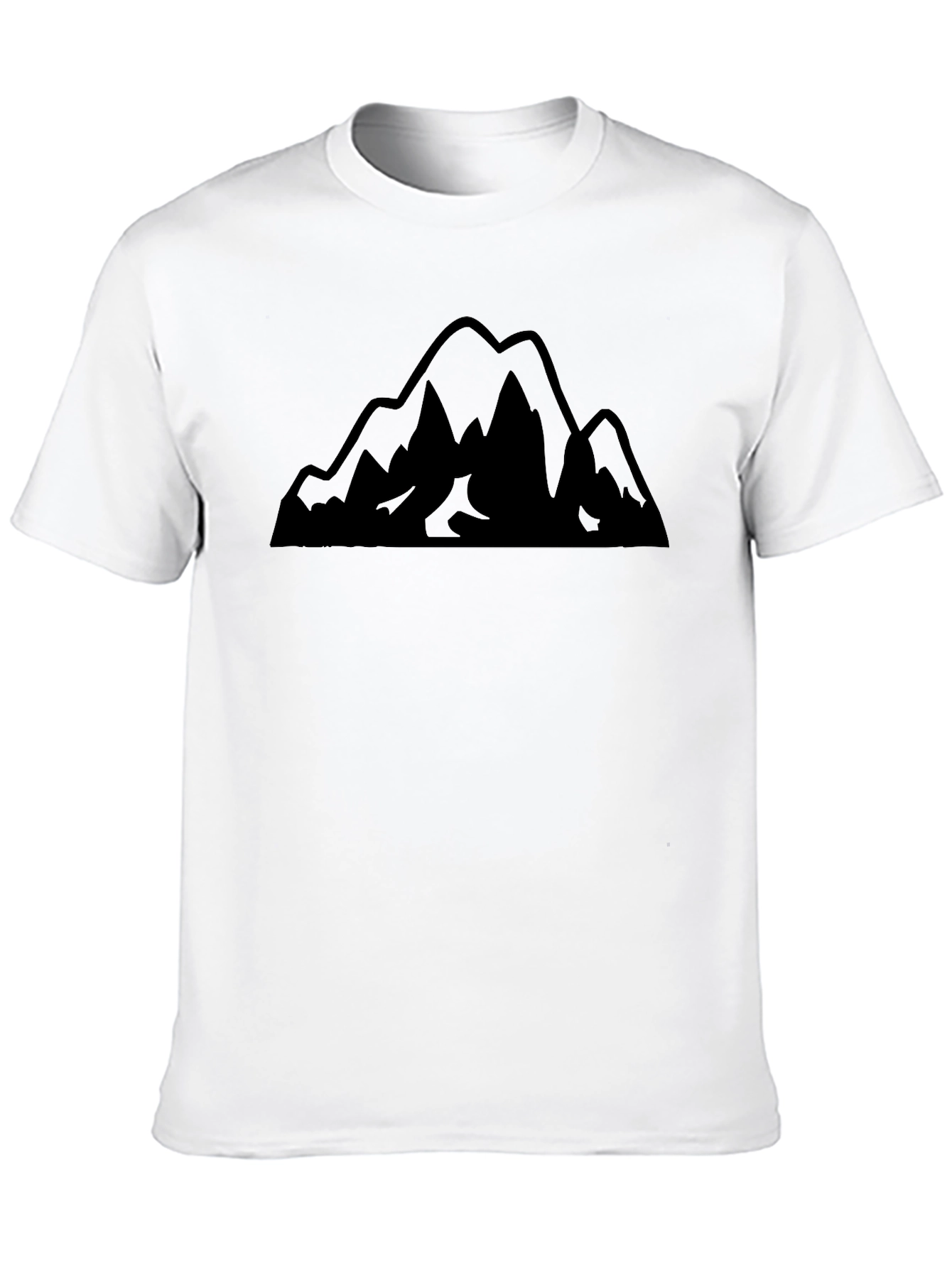 Black Mountain Graphic Black T-Shirt view 10