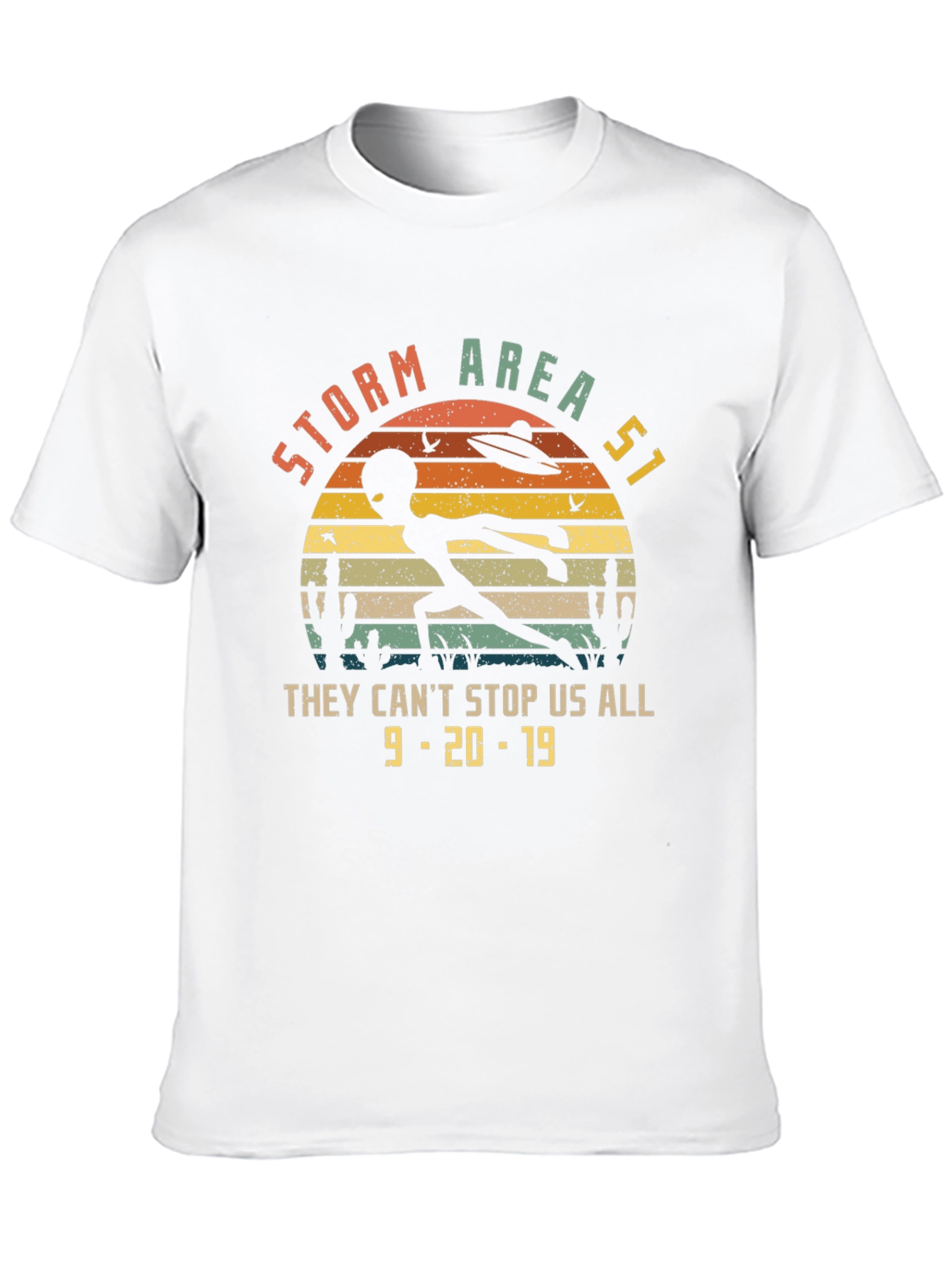 Black Storm Area 51 Alien Graphic Tee view 10