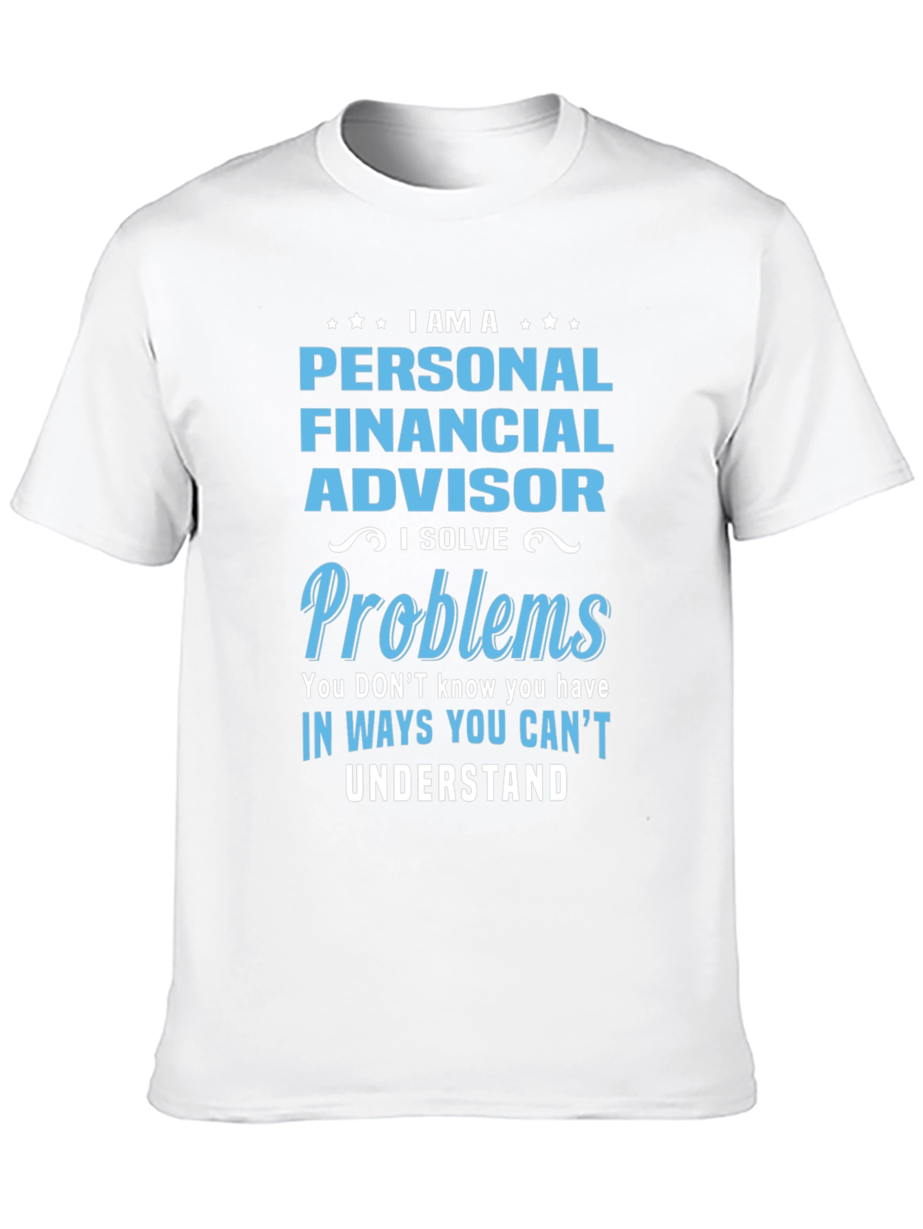 Black Personal Financial Advisor T-Shirt view 10