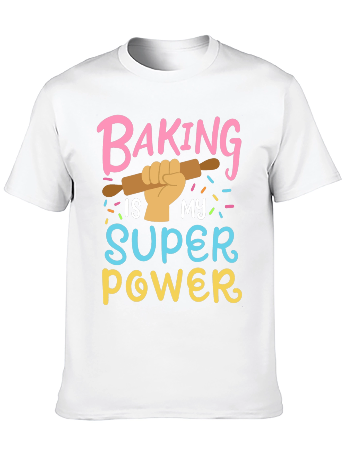 Black Baking is My Super Power T-Shirt view 10