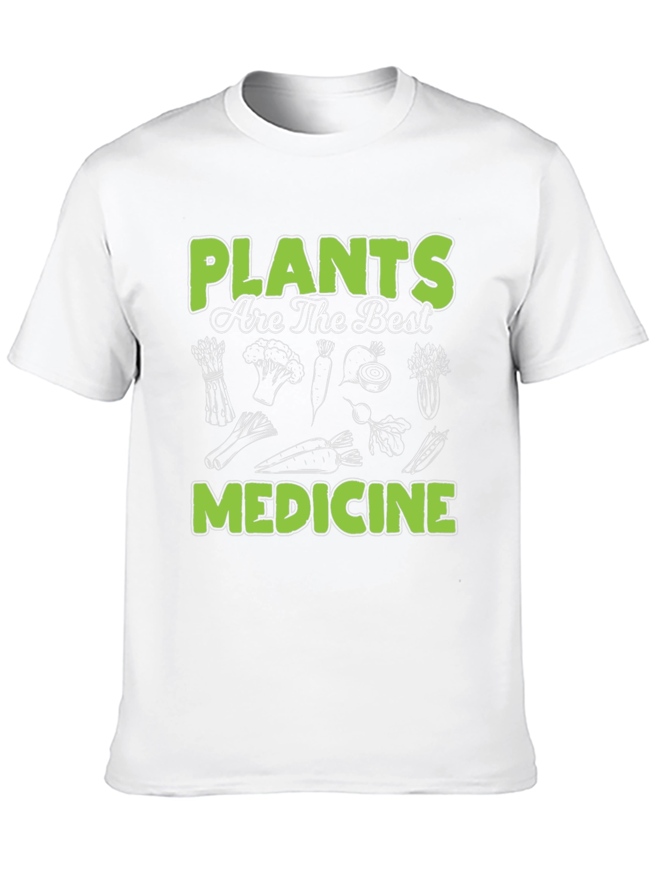 Black Plants are the Best Medicine T-Shirt view 10