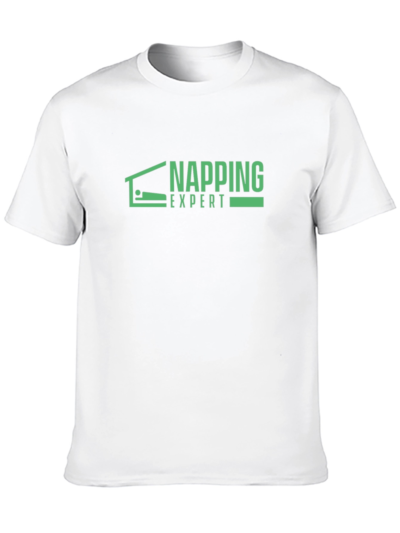 Black Napping Expert Graphic Tee - Black Casual T-Shirt view 10
