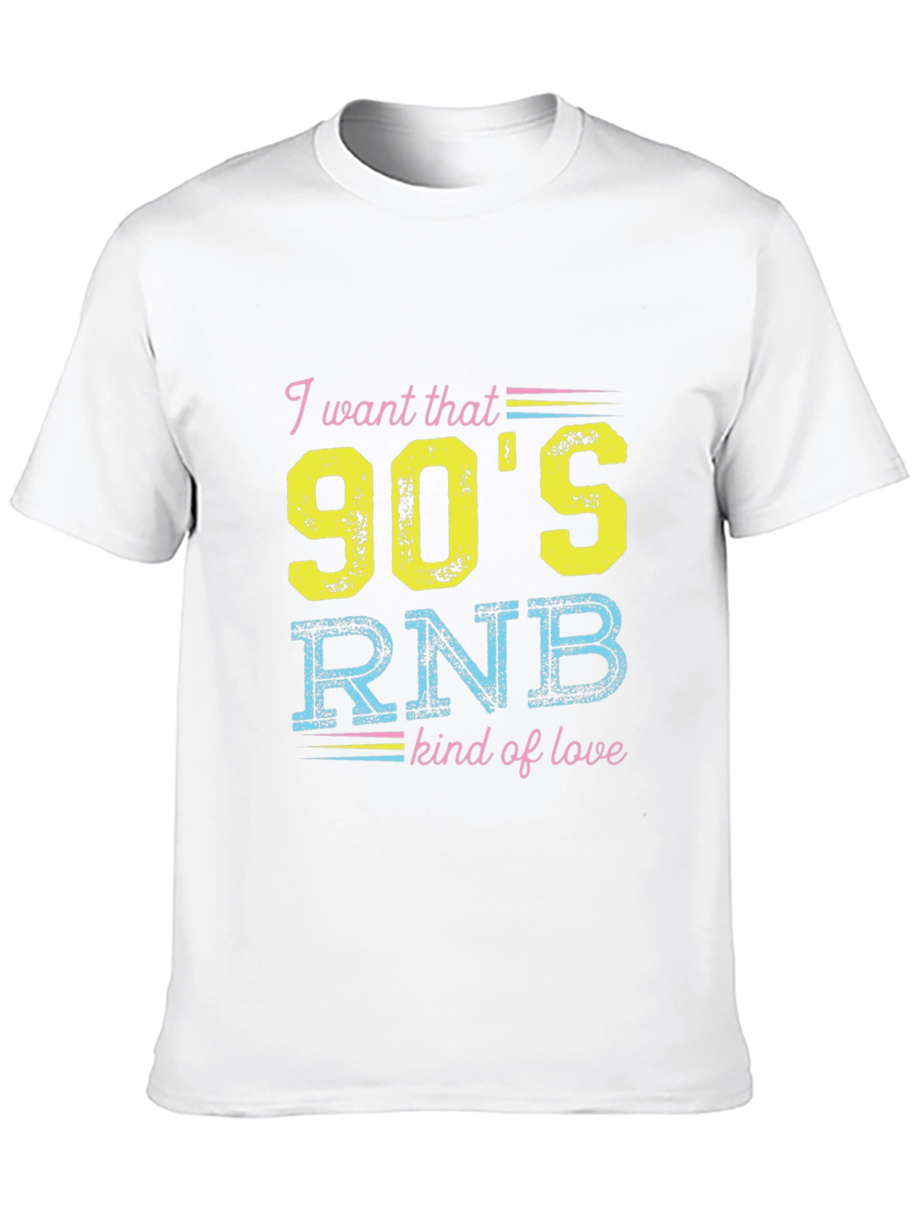 Black 90's RNB Kind of Love T-Shirt view 10