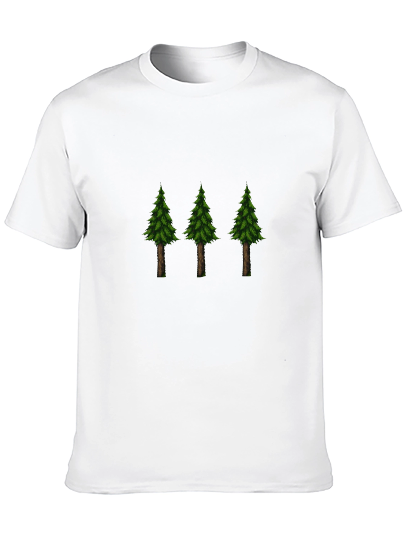 Black Evergreen Forest T-Shirt - Nature Lover's Tee view 10
