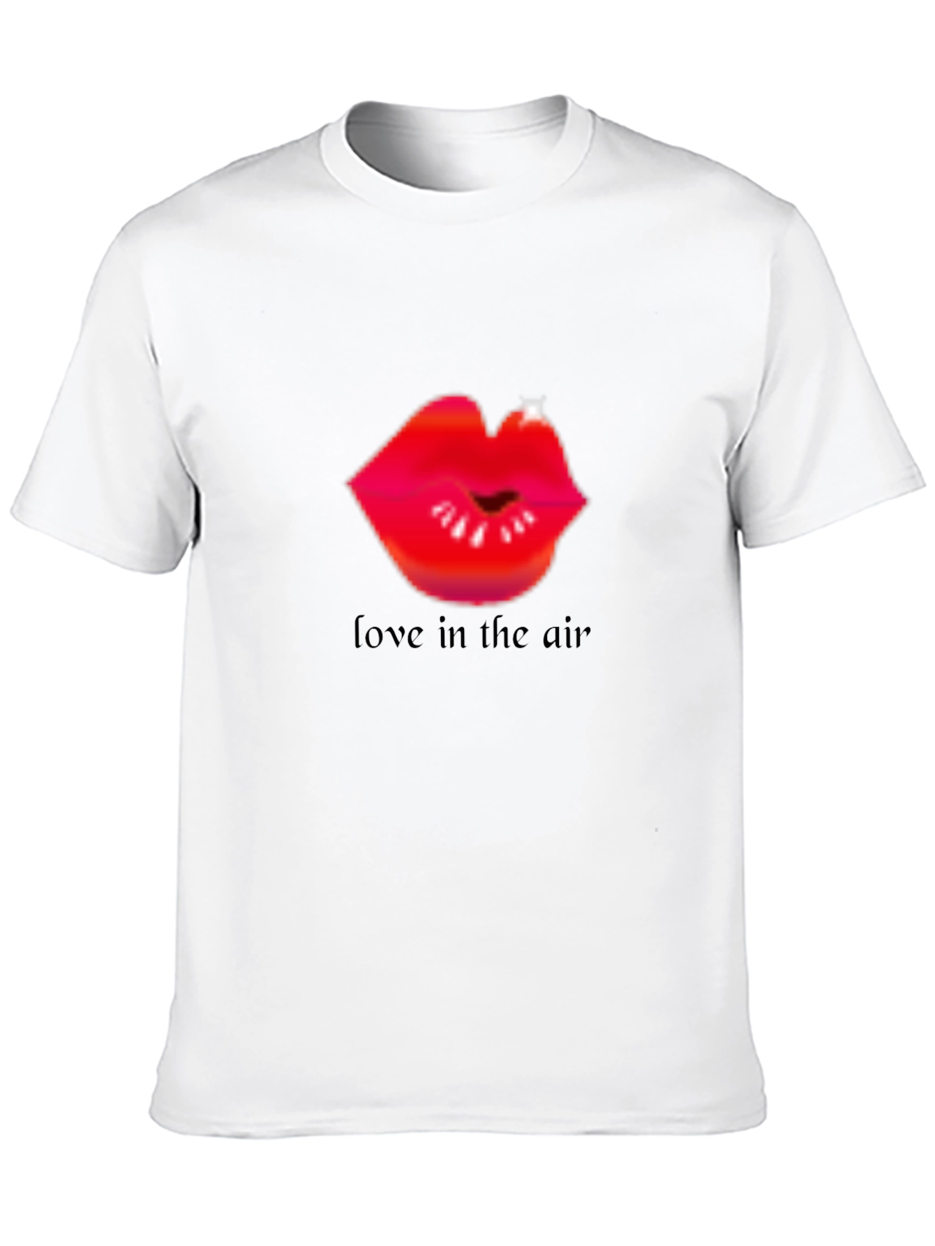 Black Love in the Air Graphic Tee view 10