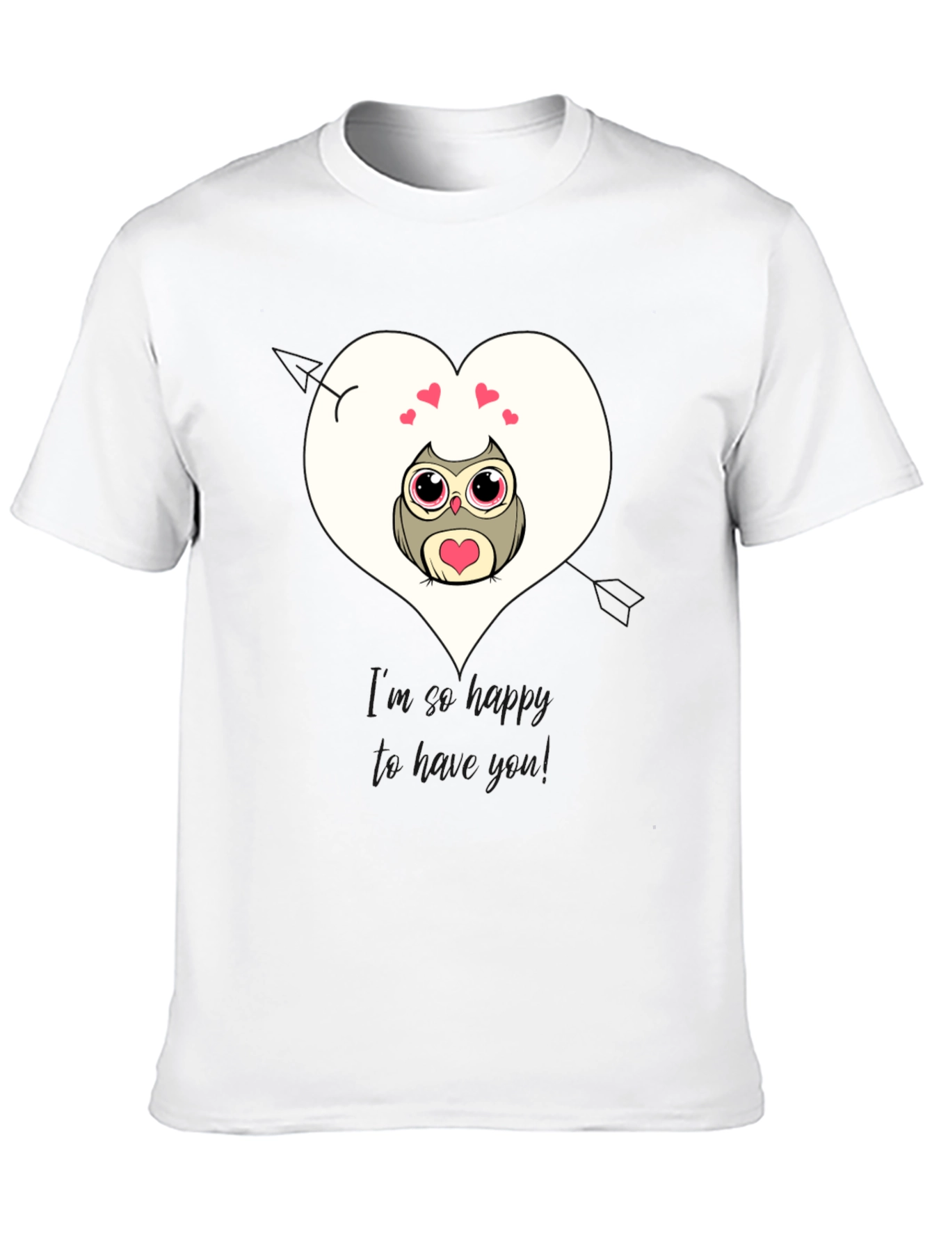 Black Owl Always Love You - Graphic Tee view 10