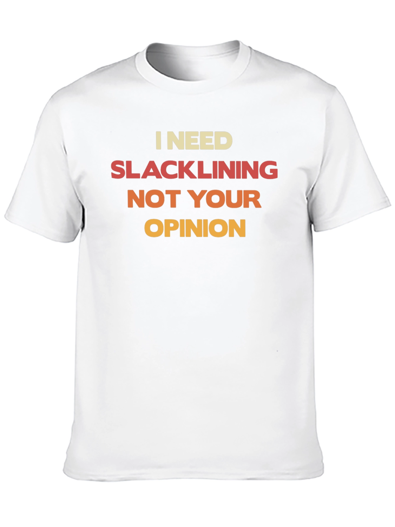 Black I Need Slacklining Graphic Tee view 10