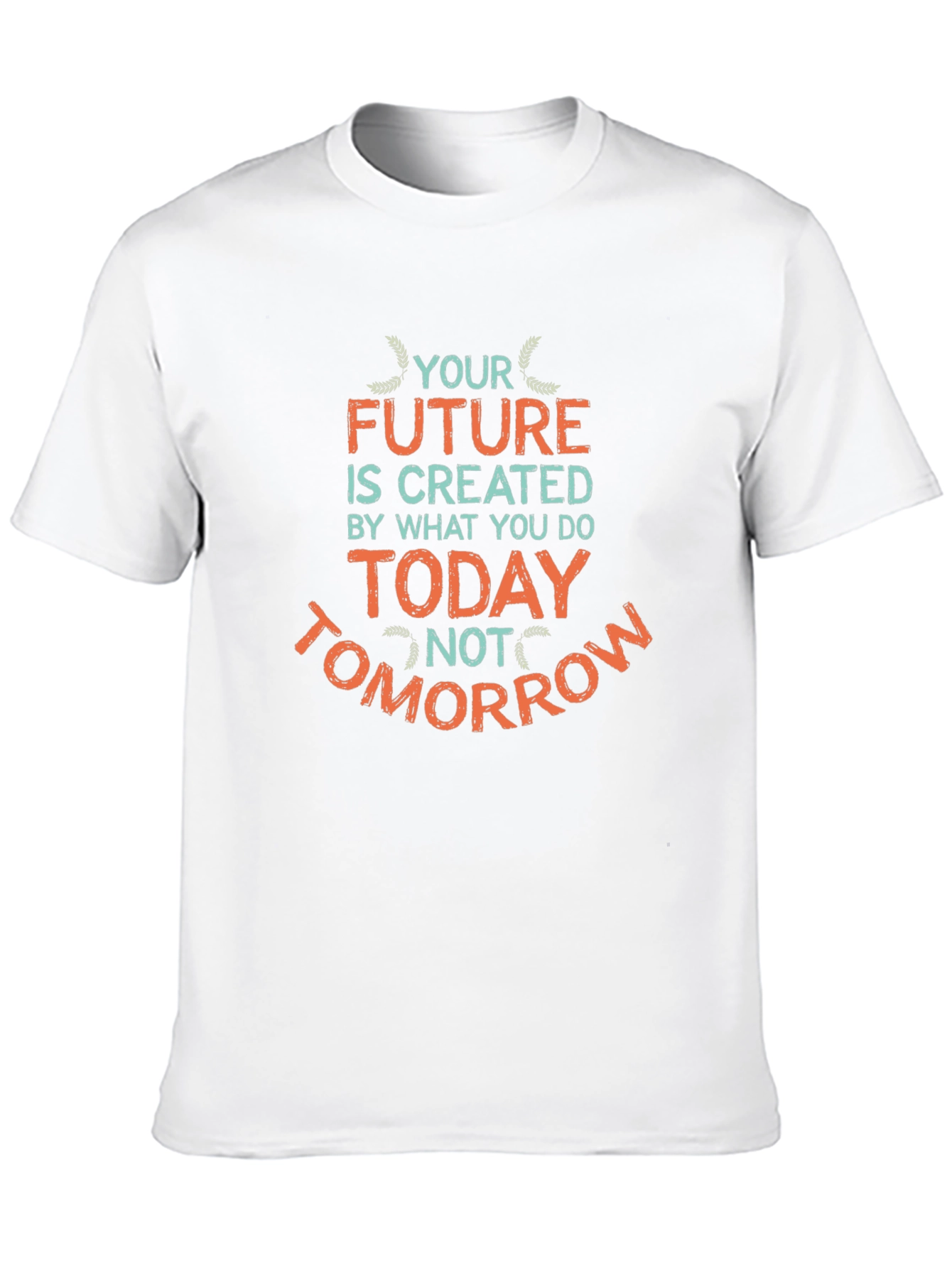 Black Inspirational Future T-Shirt -  Motivational Design view 10