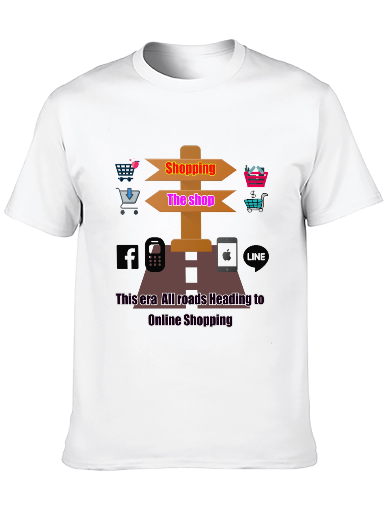 Online Shopping T-Shirt - 10