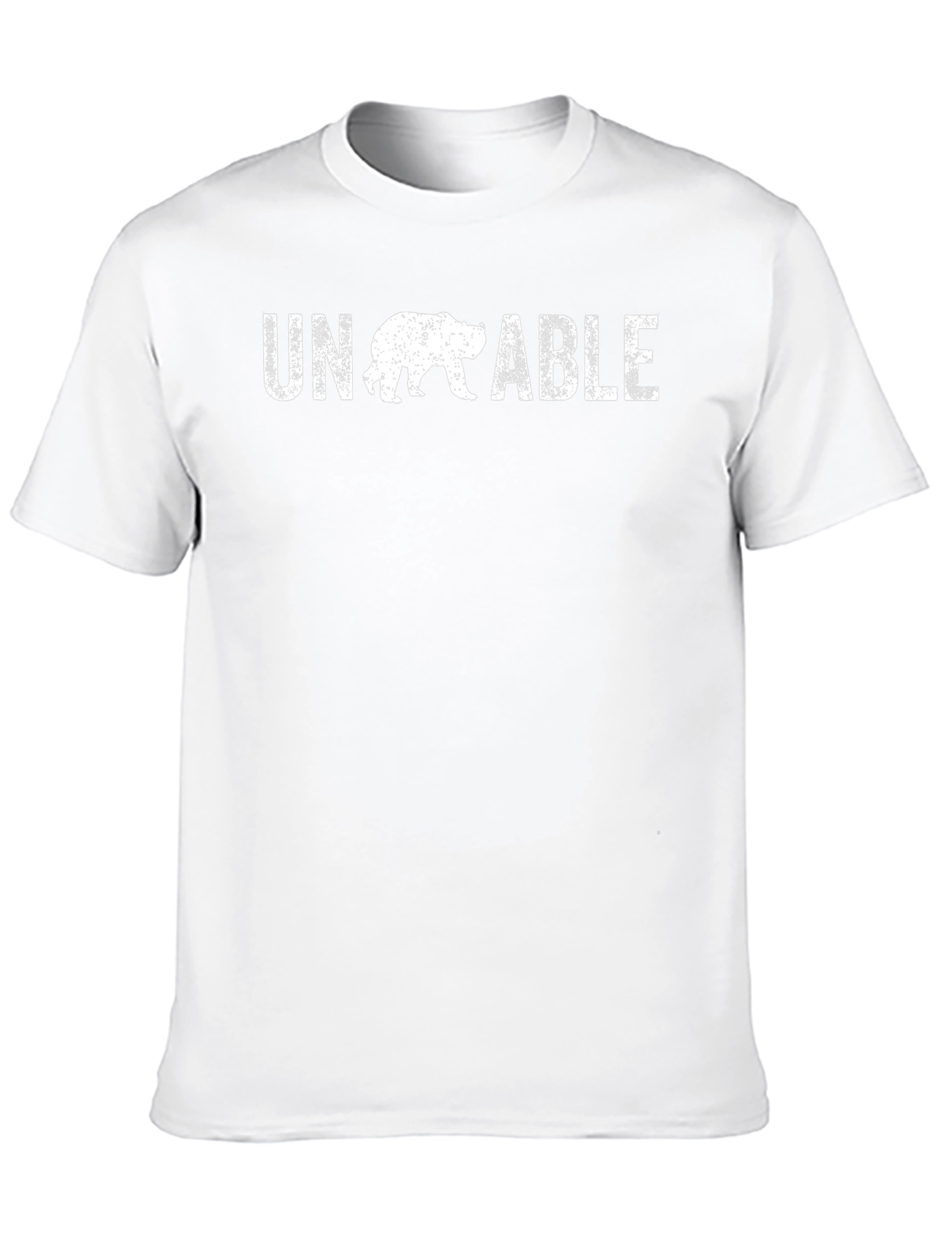 Black Unbearable Pun T-Shirt view 10