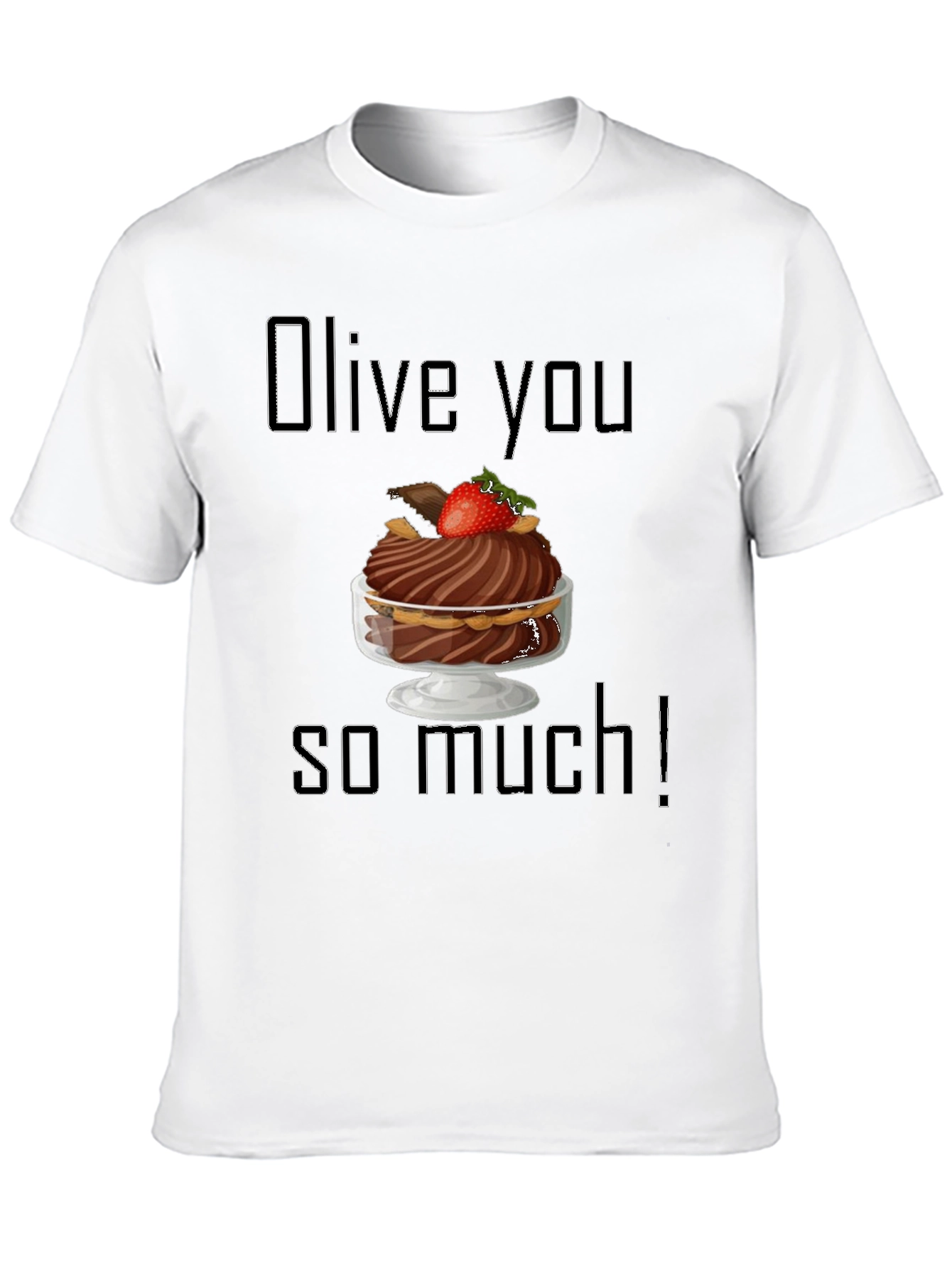 Black Olive You So Much Graphic T-Shirt view 10