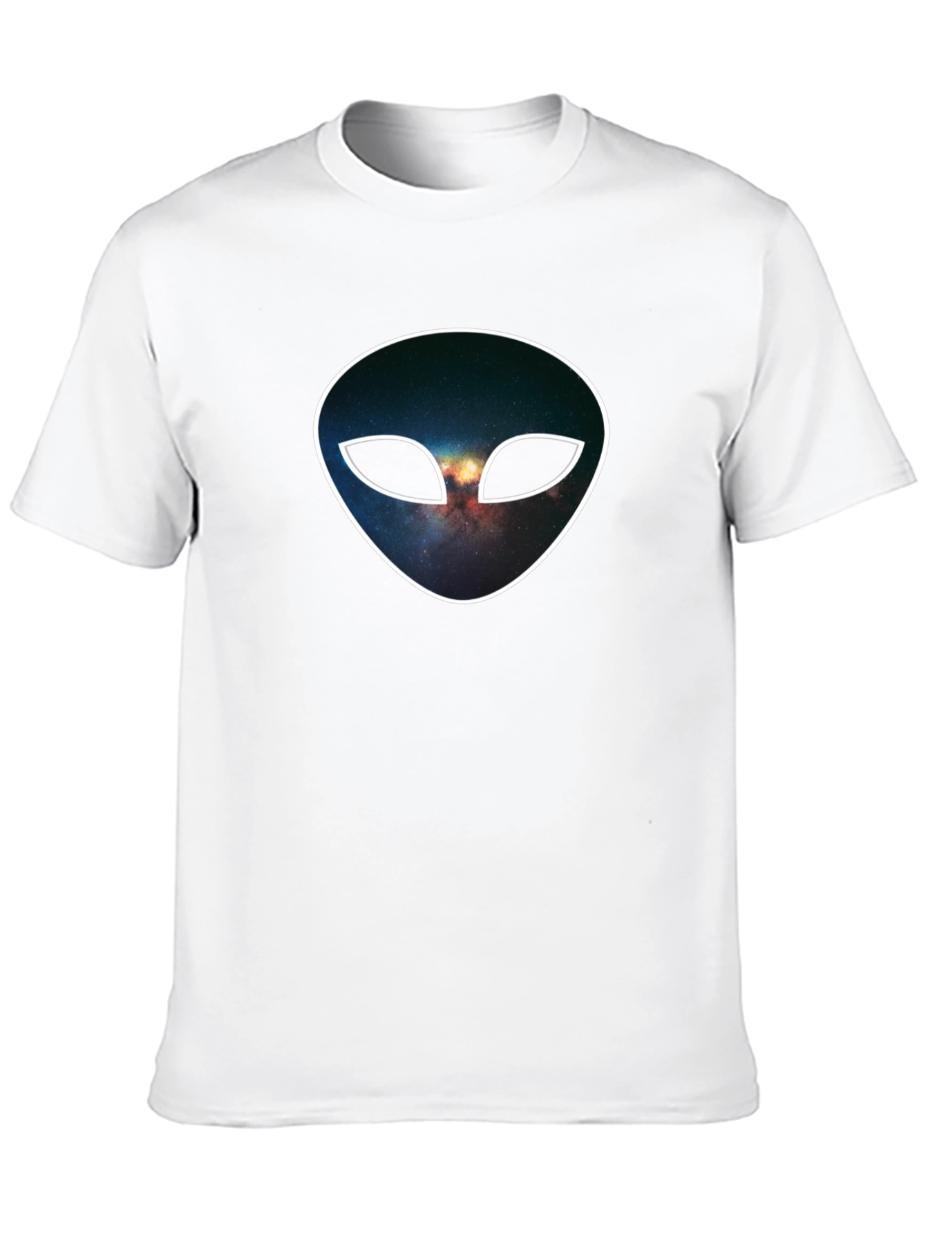 Black Cosmic Alien Graphic T-Shirt view 10