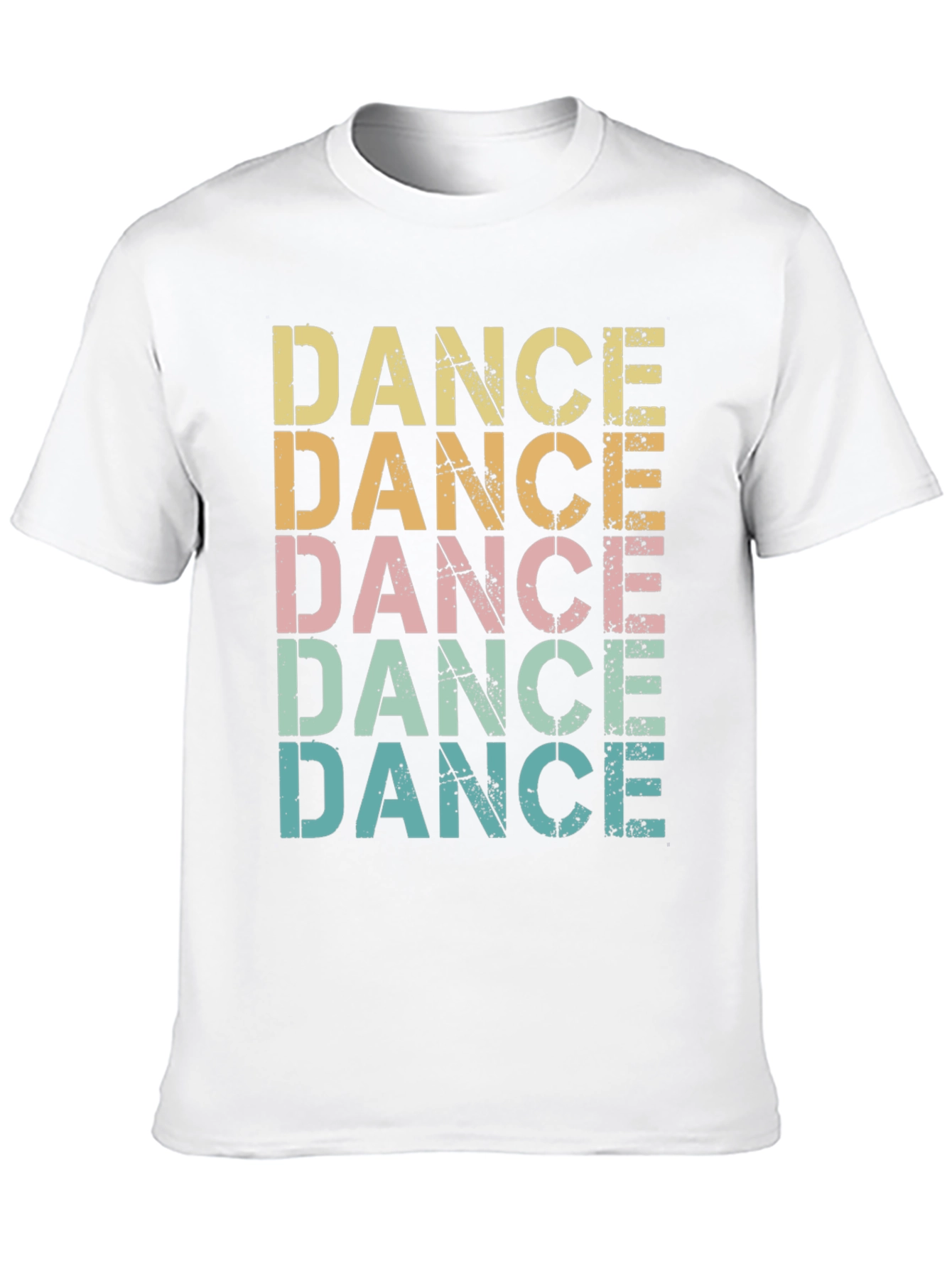 Black Retro Dance T-Shirt - Vintage Style Tee view 10