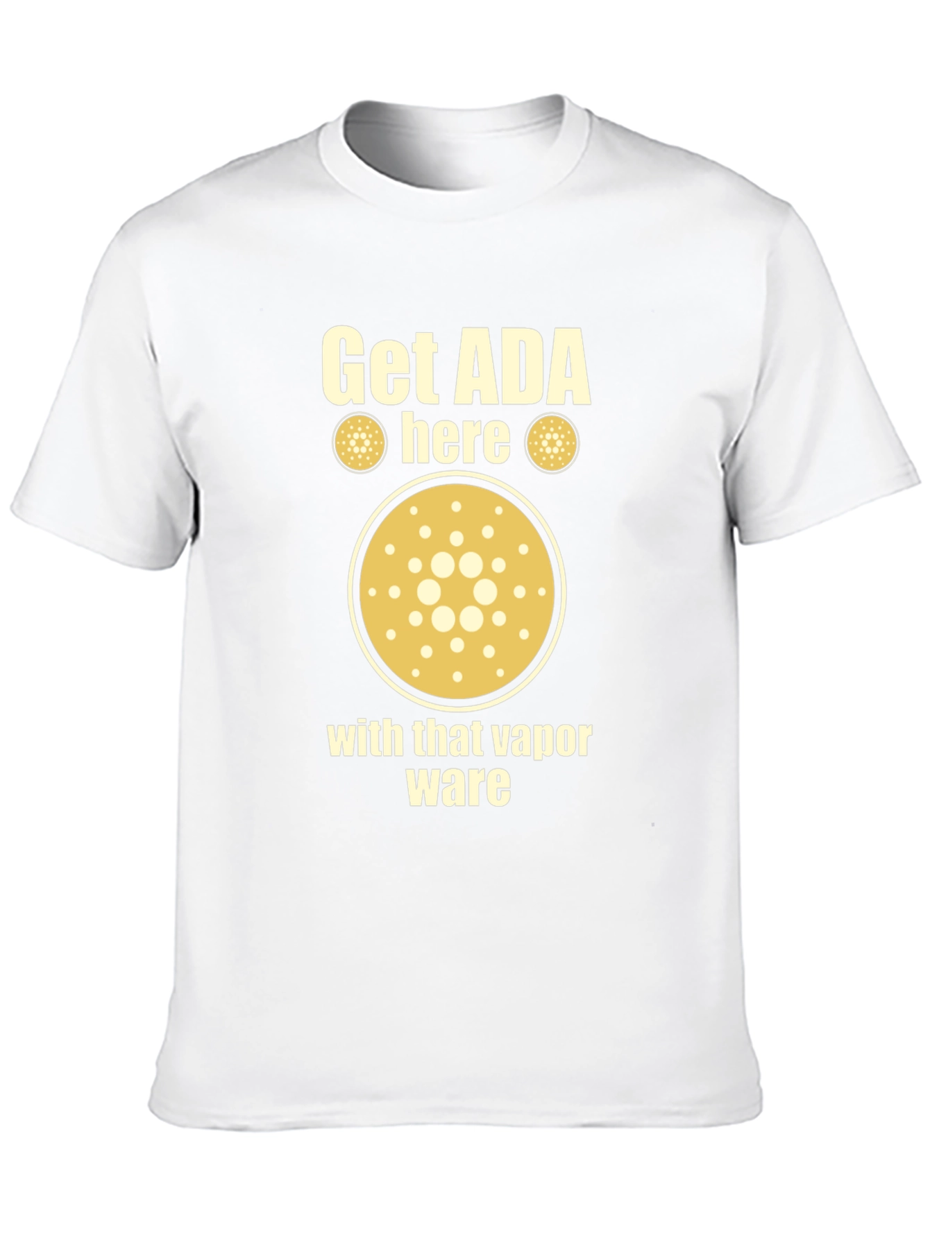 Black Get ADA Here Crypto T-Shirt view 10