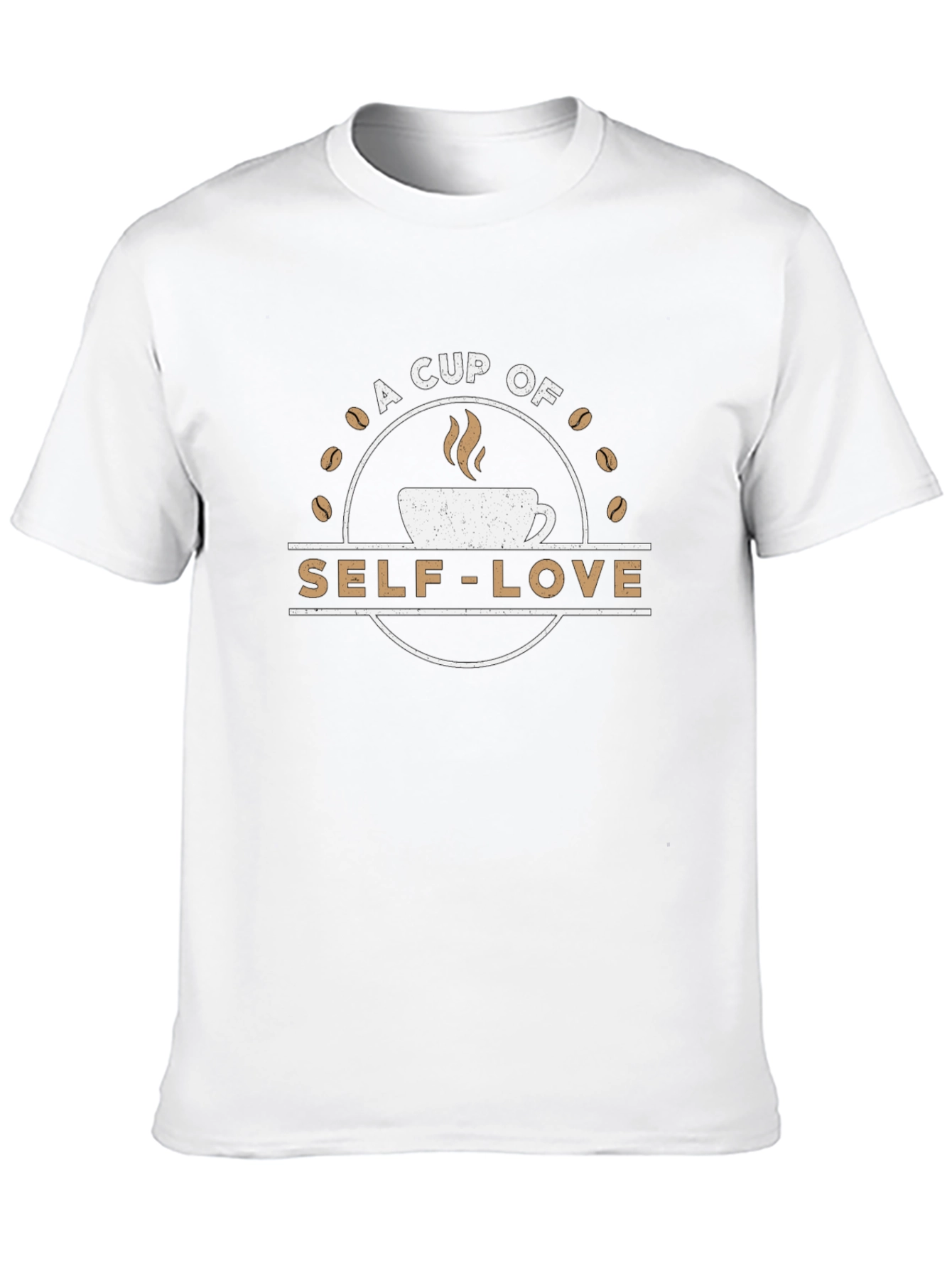 Black Self-Love Coffee Cup Graphic Tee view 10