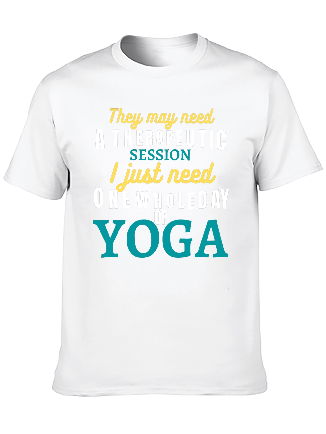 Black Yoga Lover's T-Shirt: One Whole Day of Relaxation view 10