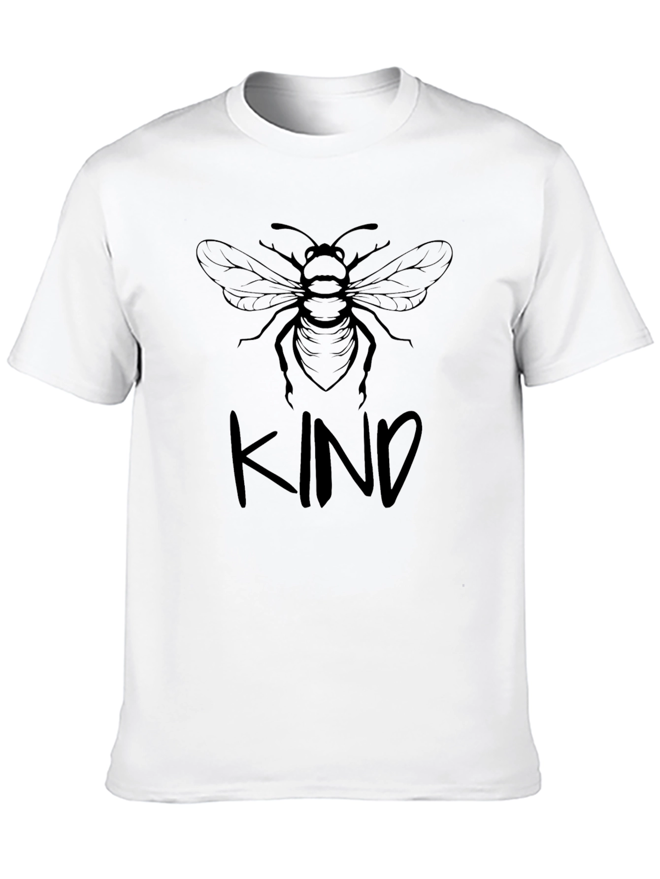 Black Bee Kind Black T-Shirt view 10