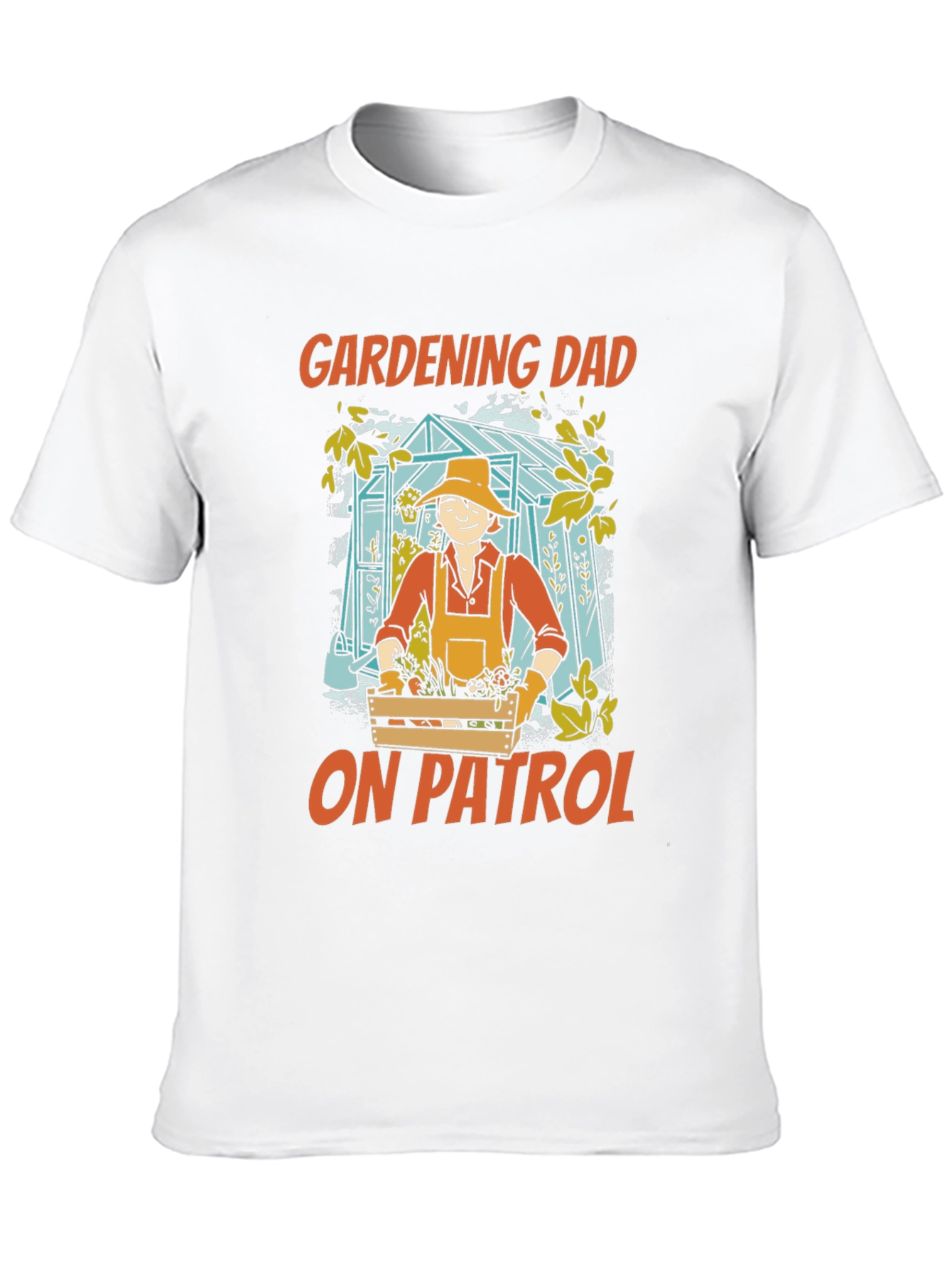 Gardening Dad on Patrol T-Shirt - Gardener Gift - 10