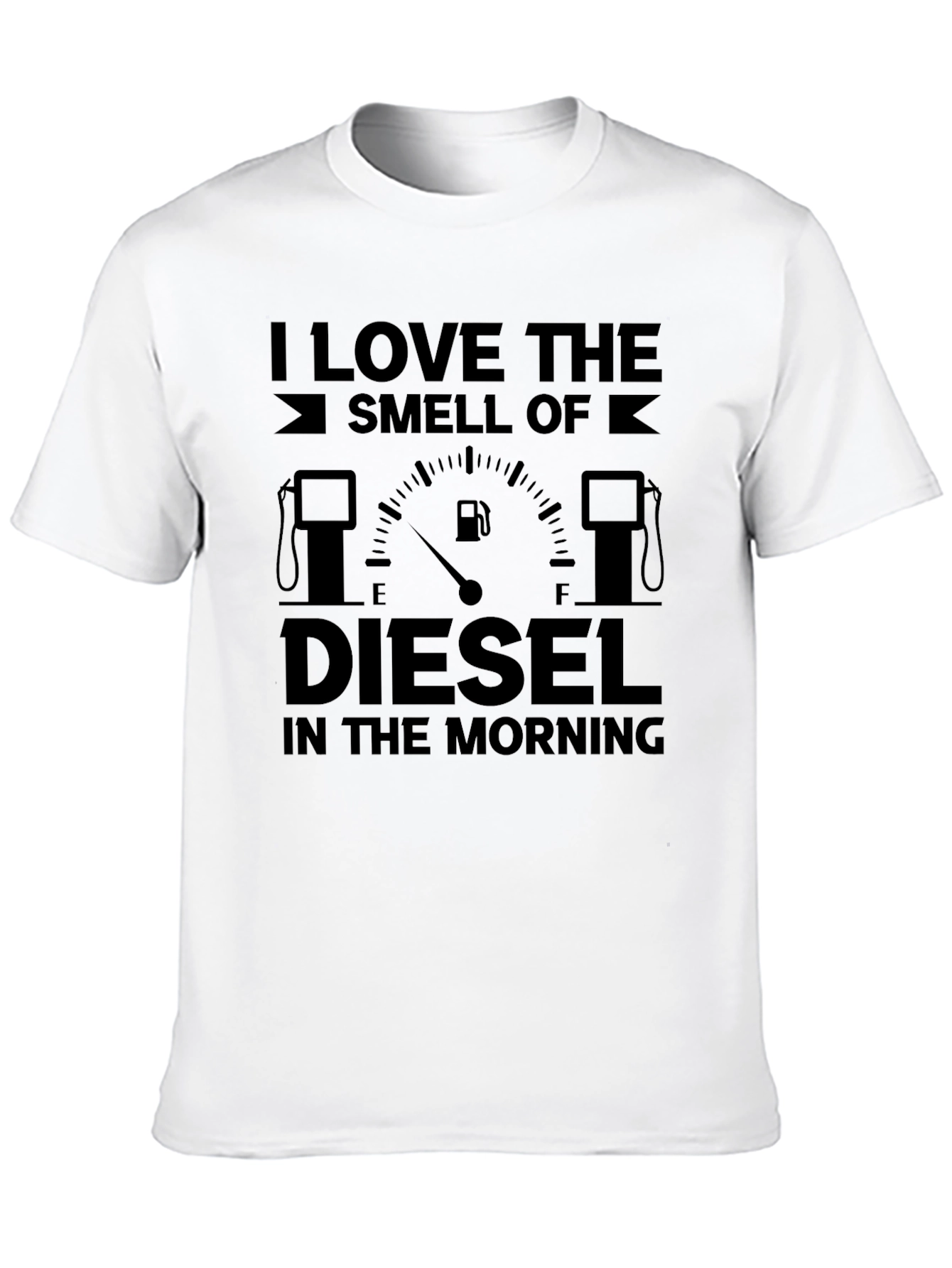 Black Diesel Smell T-Shirt - Morning Humor view 10