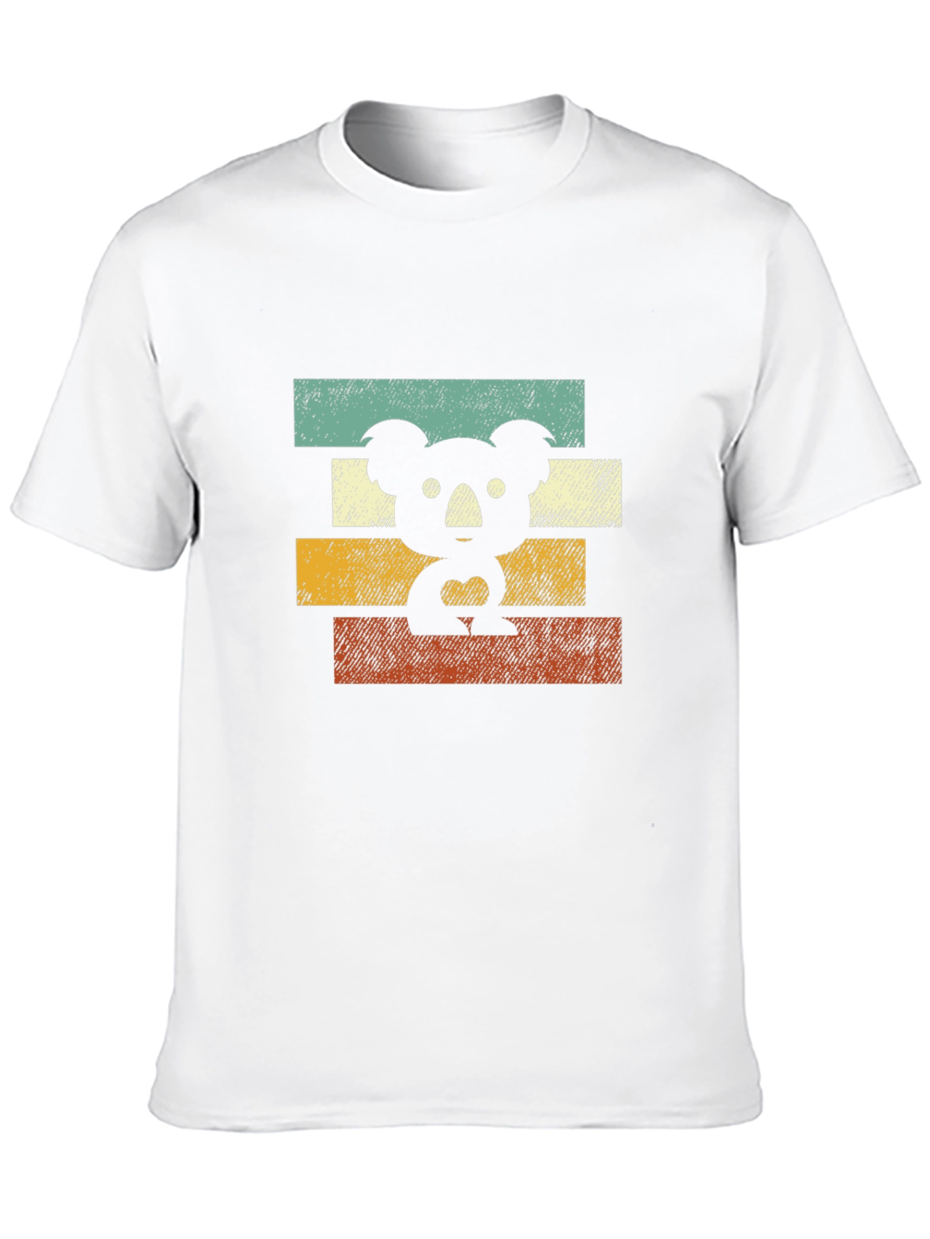 Black Retro Koala T-Shirt - Vintage Animal Graphic Tee view 10