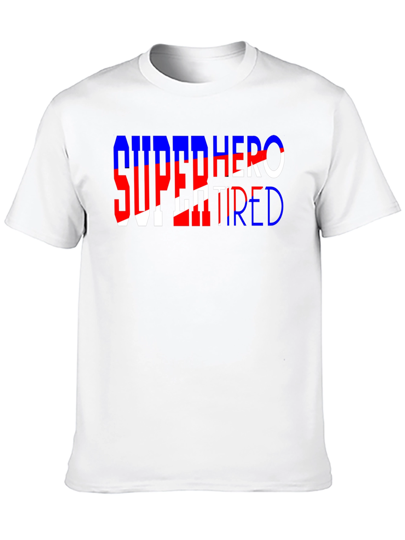 Black Superhero Retired T-Shirt Funny Graphic Tee view 10