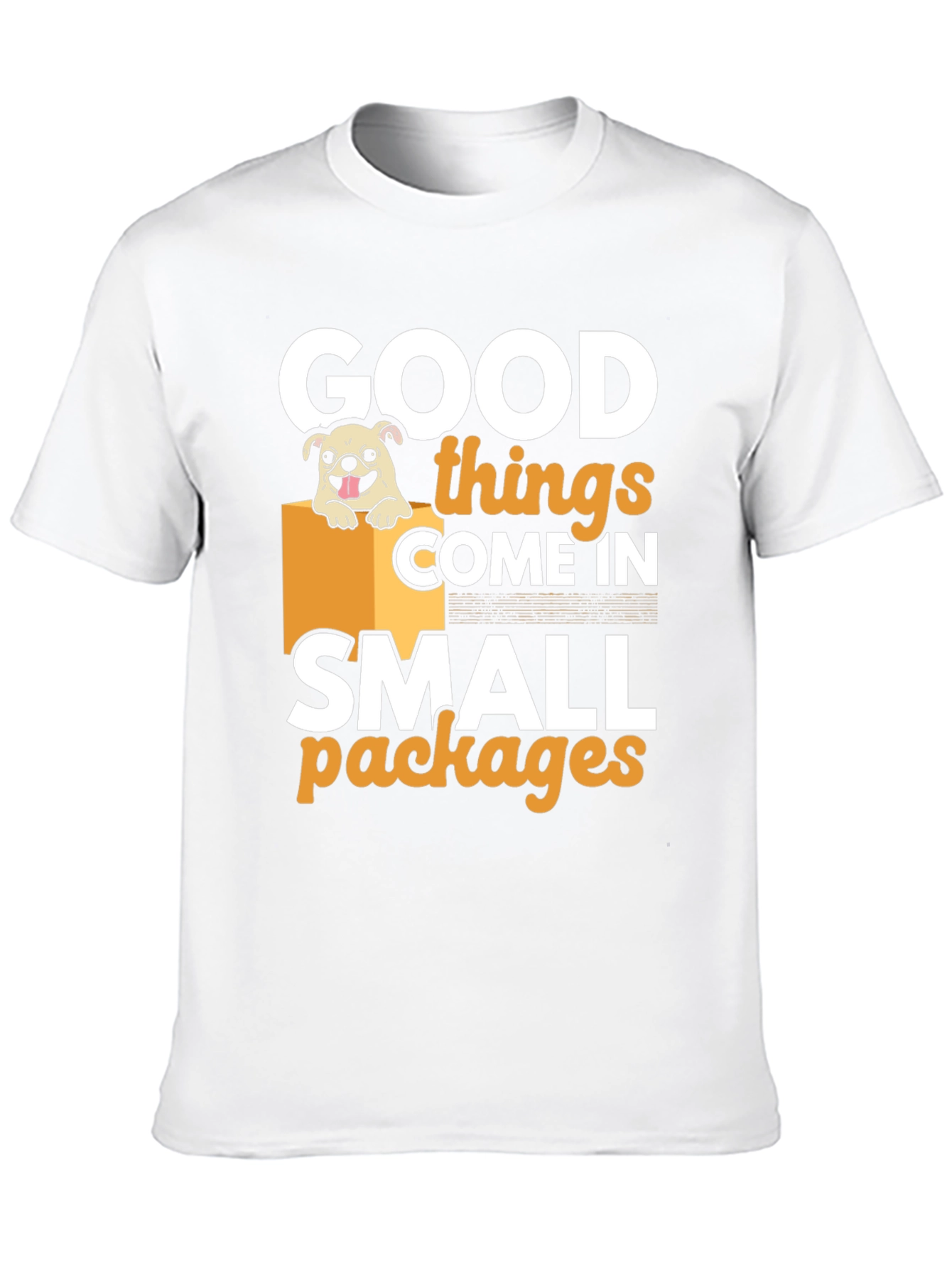 Black Good Things Small Packages Graphic T-Shirt view 10