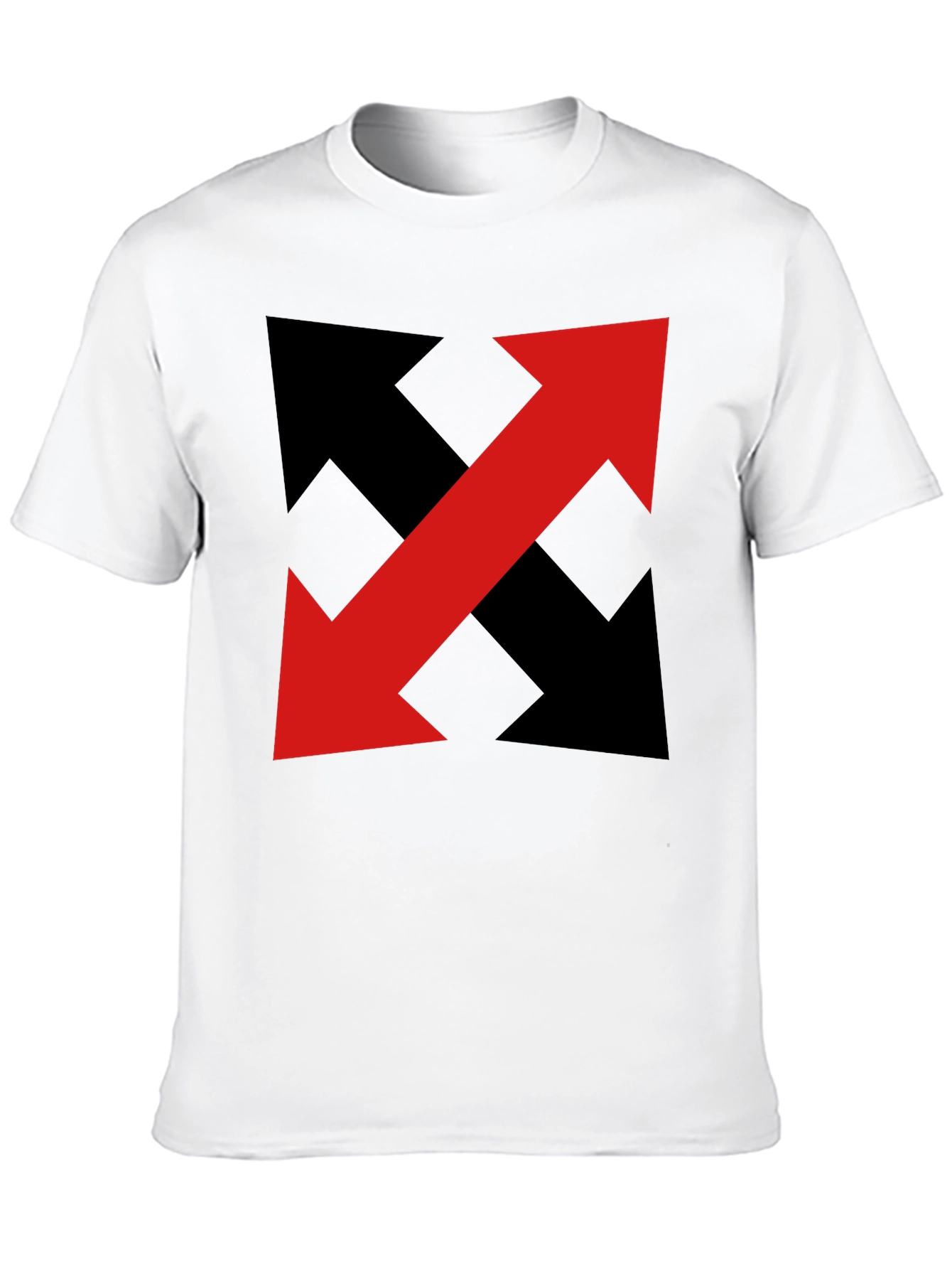 Black Arrow T-Shirt - Bold Graphic Print view 10