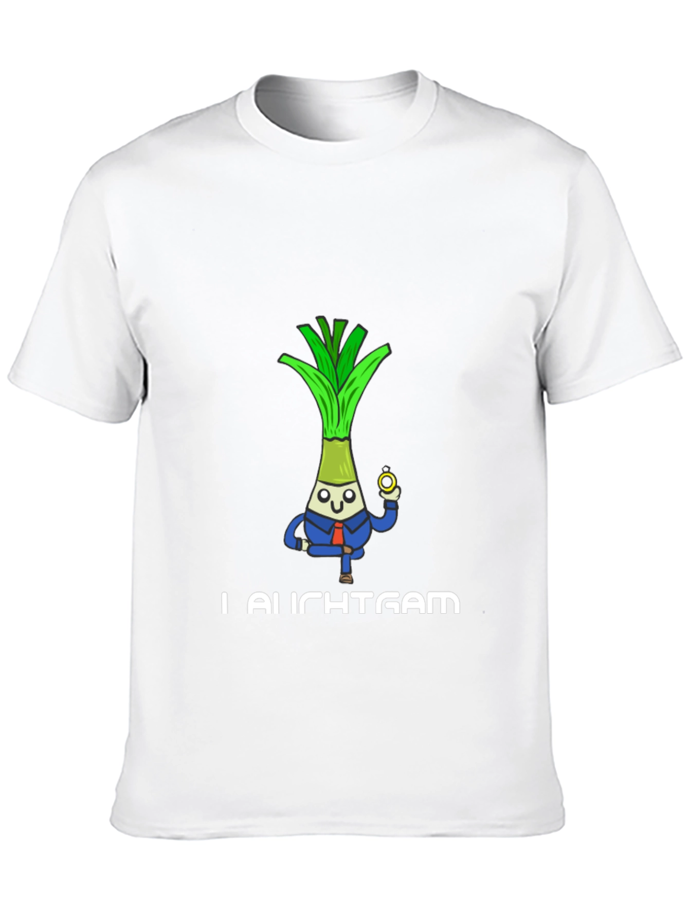 Black Funny Leek Groom T-Shirt - I Leek That Gam view 10